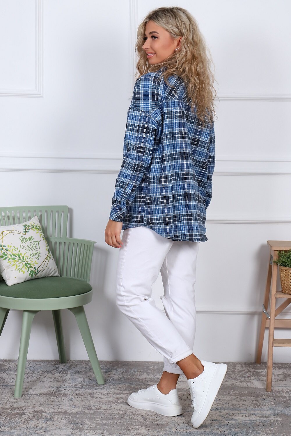 Натали Туника 396792 57045 серо-голубой