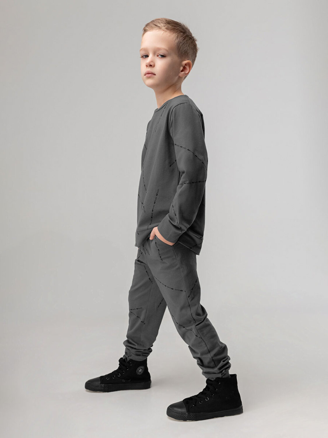 Bodo Костюм 397136 11-263МU серый (черный)