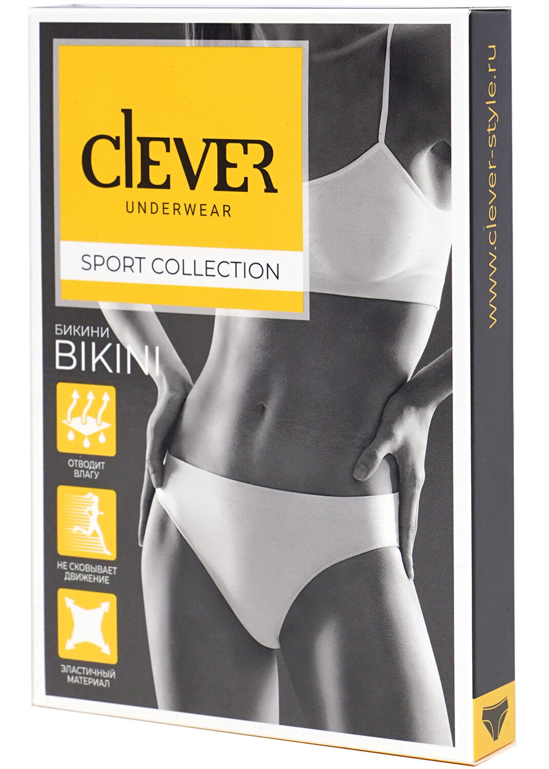 CLEVER Трусы 397806 LB012/1pk чёрный