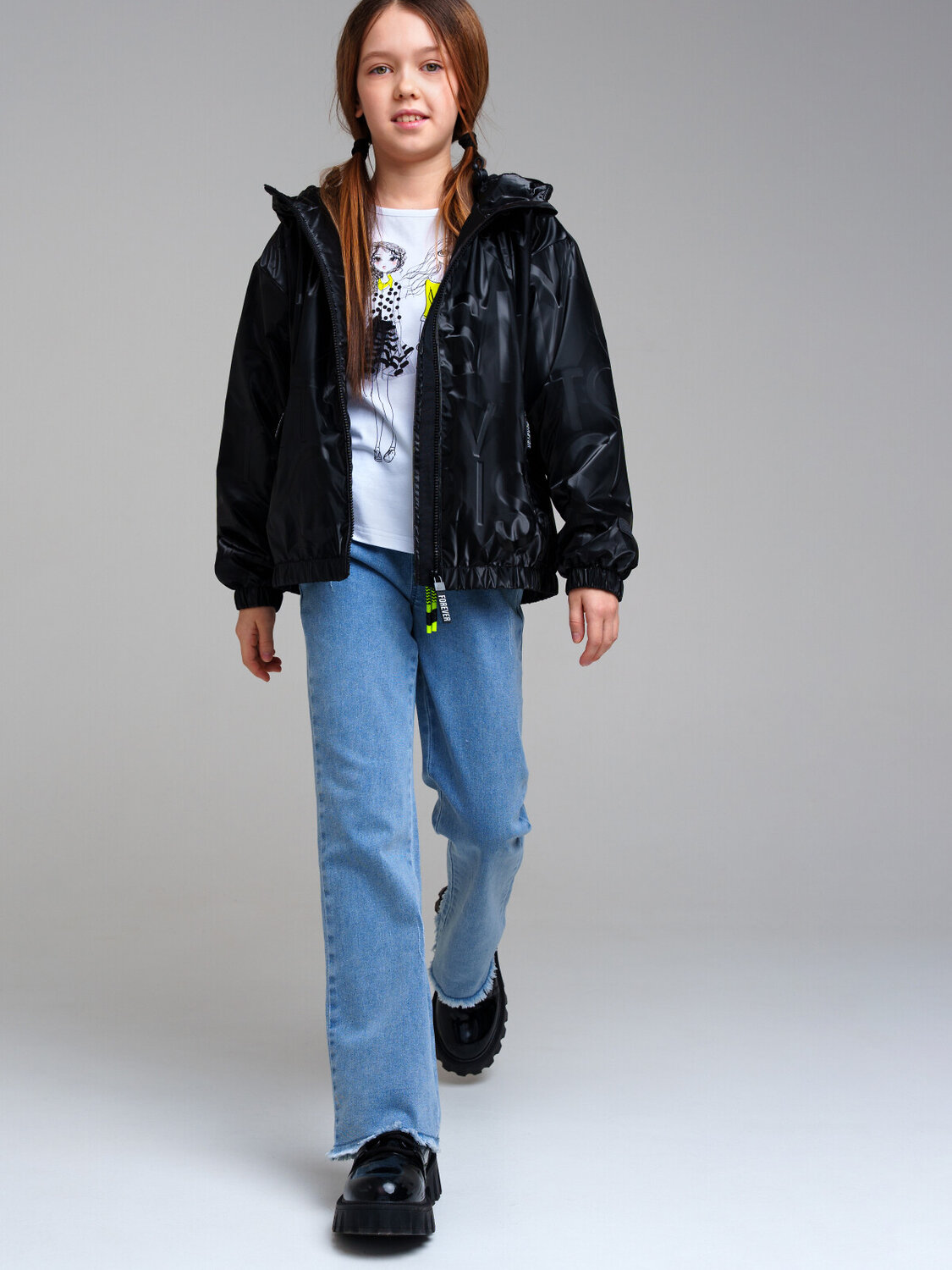 PLAYTODAY Фуфайка 398146 12421964 белый,разноцветный