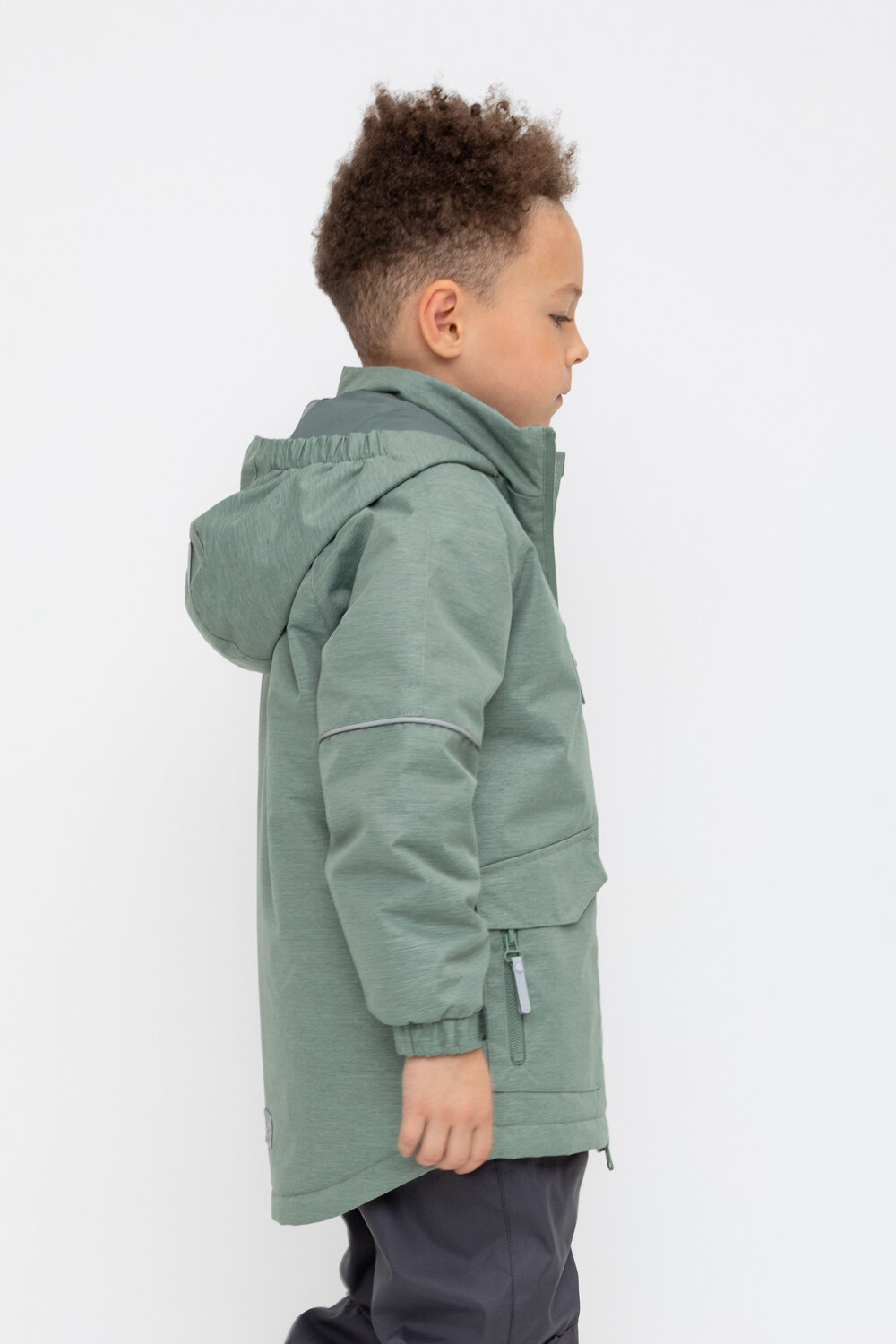 CROCKID Куртка 398258 ВК 30097/3 ГР зеленый чай