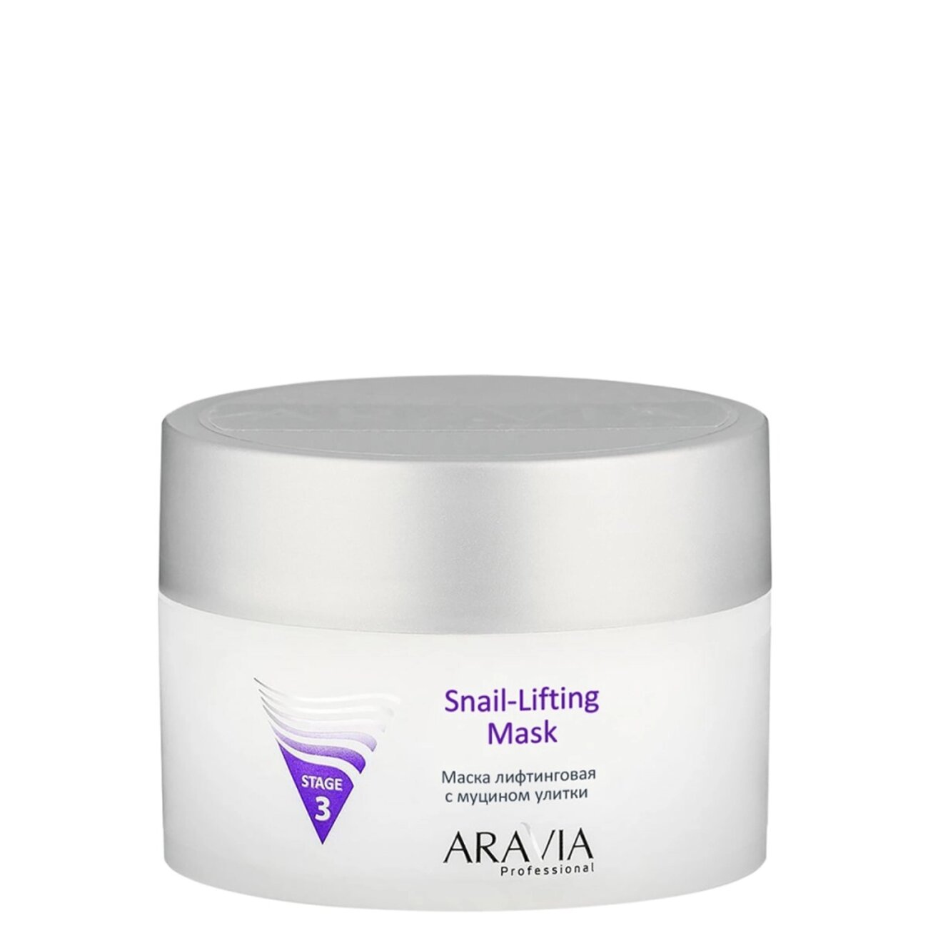 398820 Оргсбор 13% весь январь!!!!!ARAVIA Professional Маска лифтинговая с муцином улитки Snail-Lifting Mask, 150 мл/12,