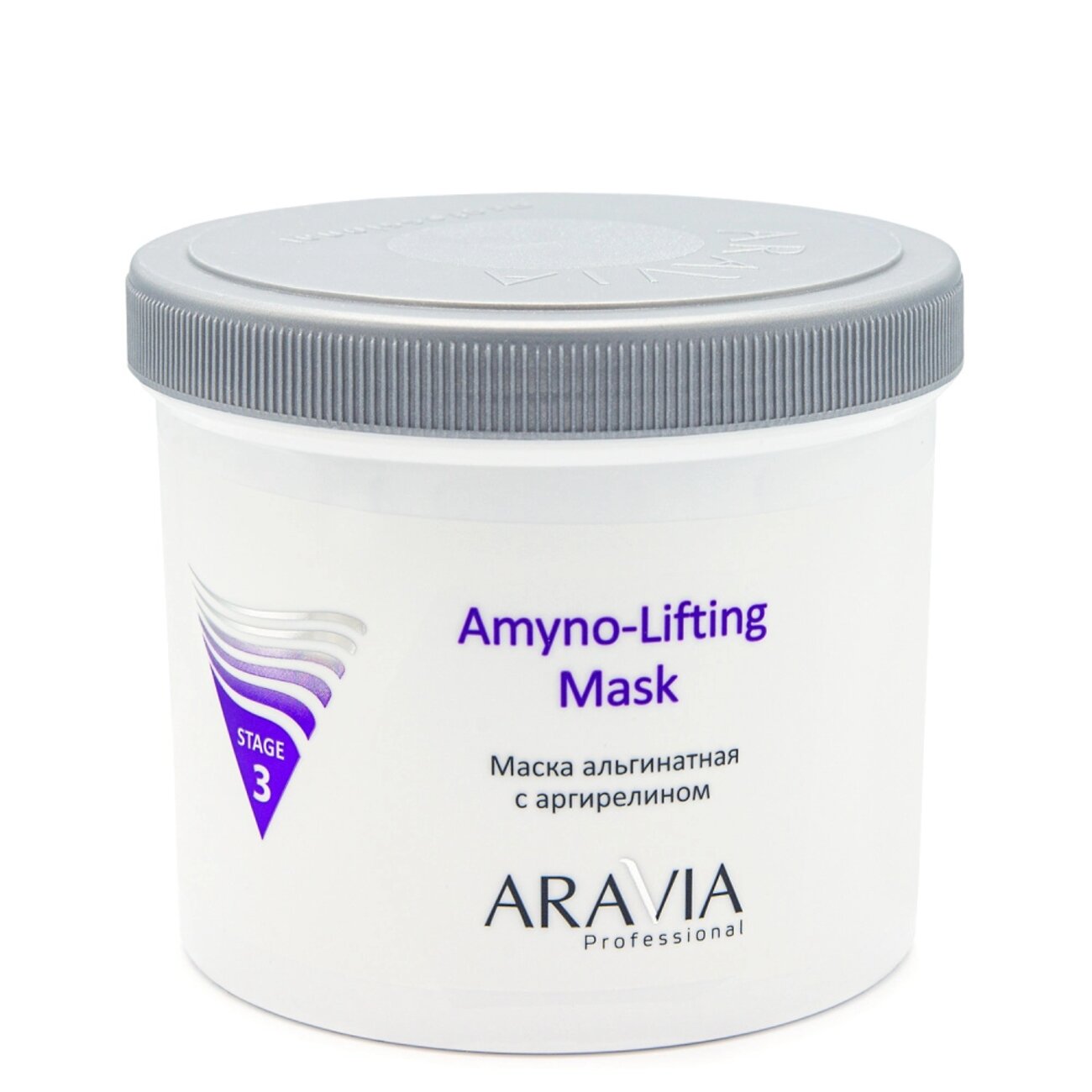 398841 Оргсбор 13% весь январь!!!!!ARAVIA Professional Маска альгинатная с аргирелином Amyno-Lifting 550 мл/8,