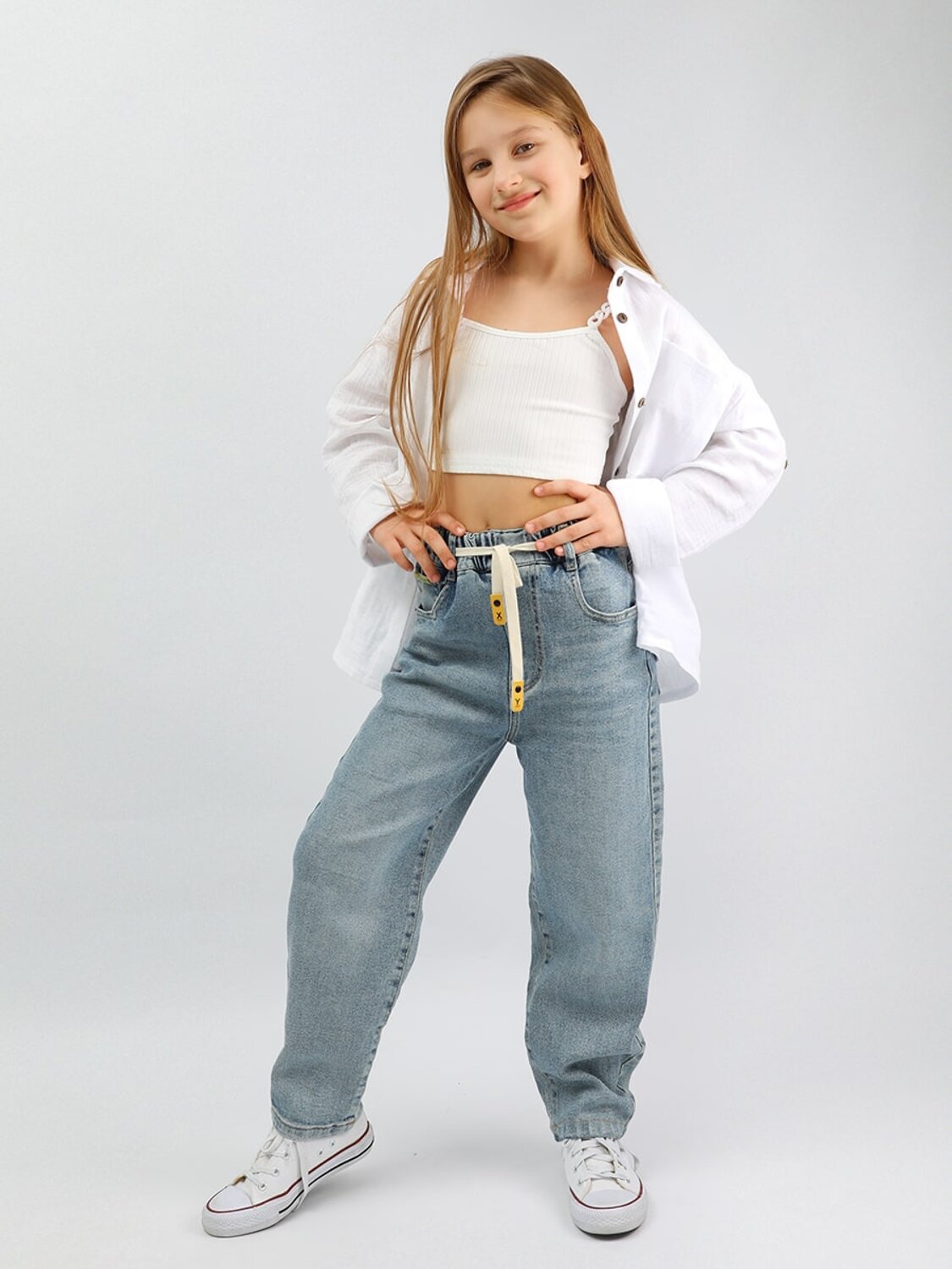 Lovey.CC Джинсы 403020 C-3117 светло-синий