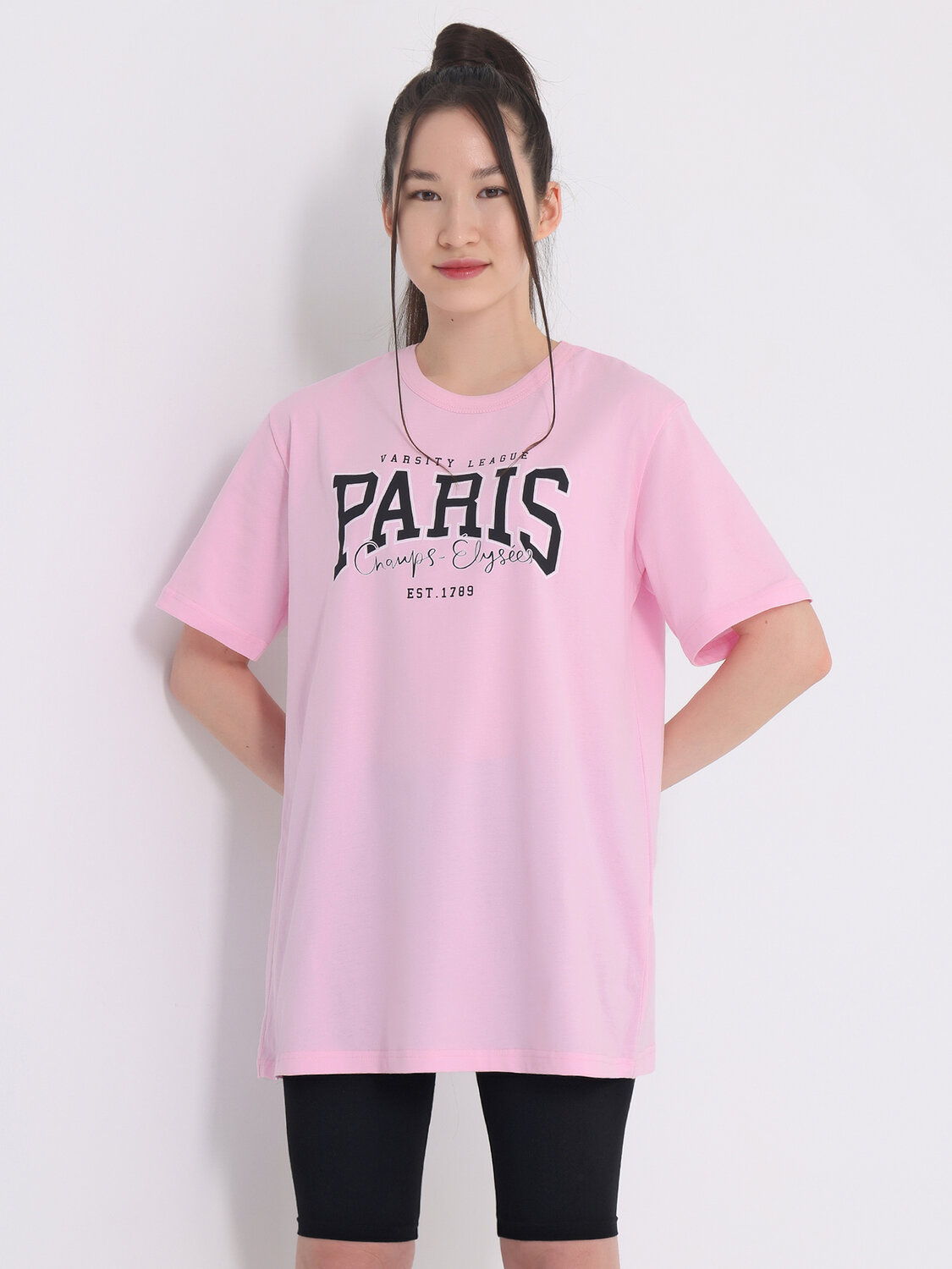 Апрель Пижама 403155 2ЖЖФВ5722804 светло-розовый+черный