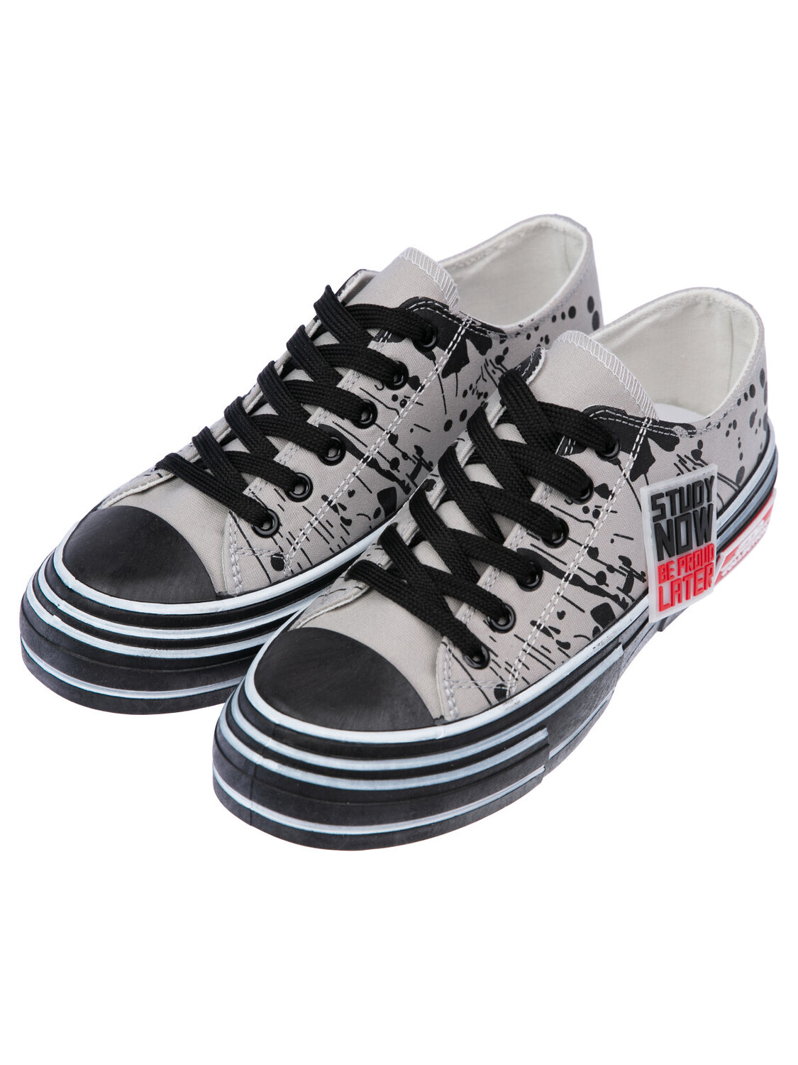 PLAYTODAY Кеды 403183 12431030 серый,черный