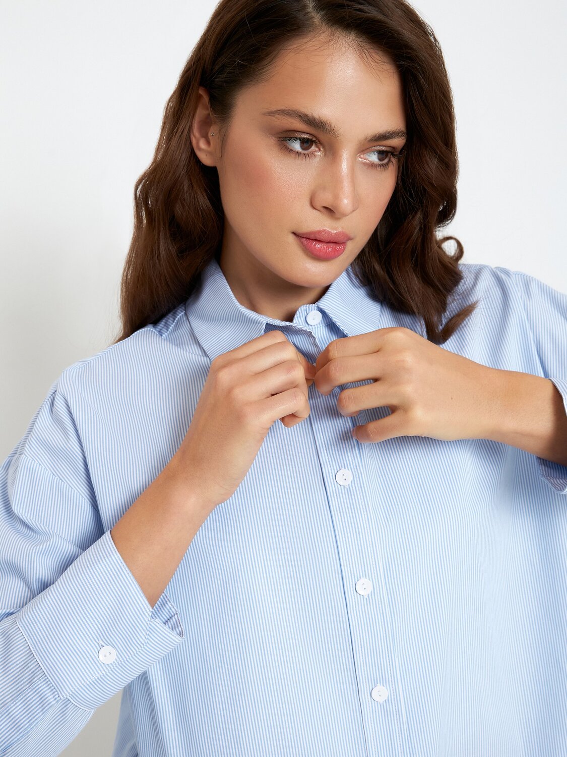 CONCEPT CLUB Блузка 403384 10200260537 голубая полоска