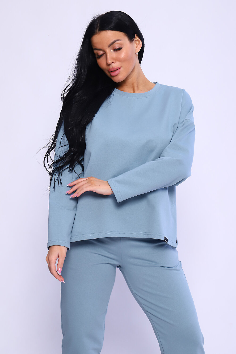 Натали Костюм 404258 80024 серо-голубой