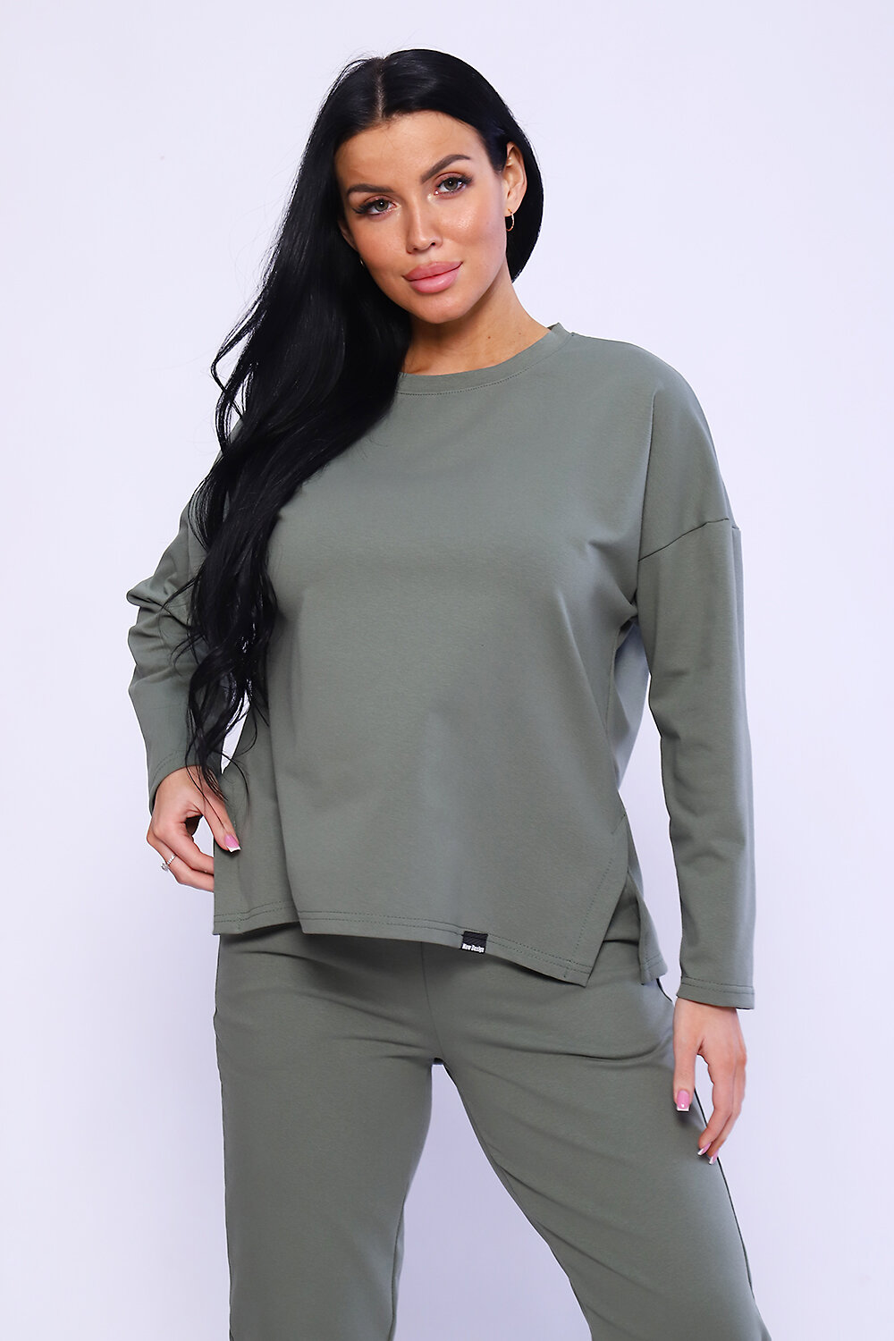 Натали Костюм 404259 80024 оливковый