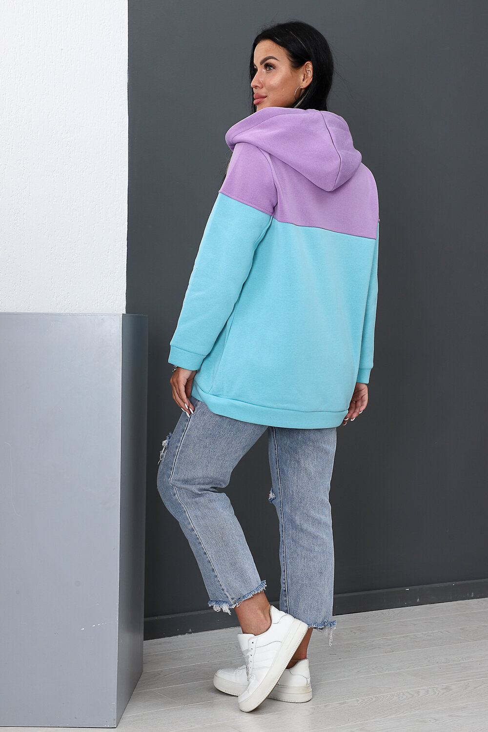 Натали Толстовка 404375 52277 голубой