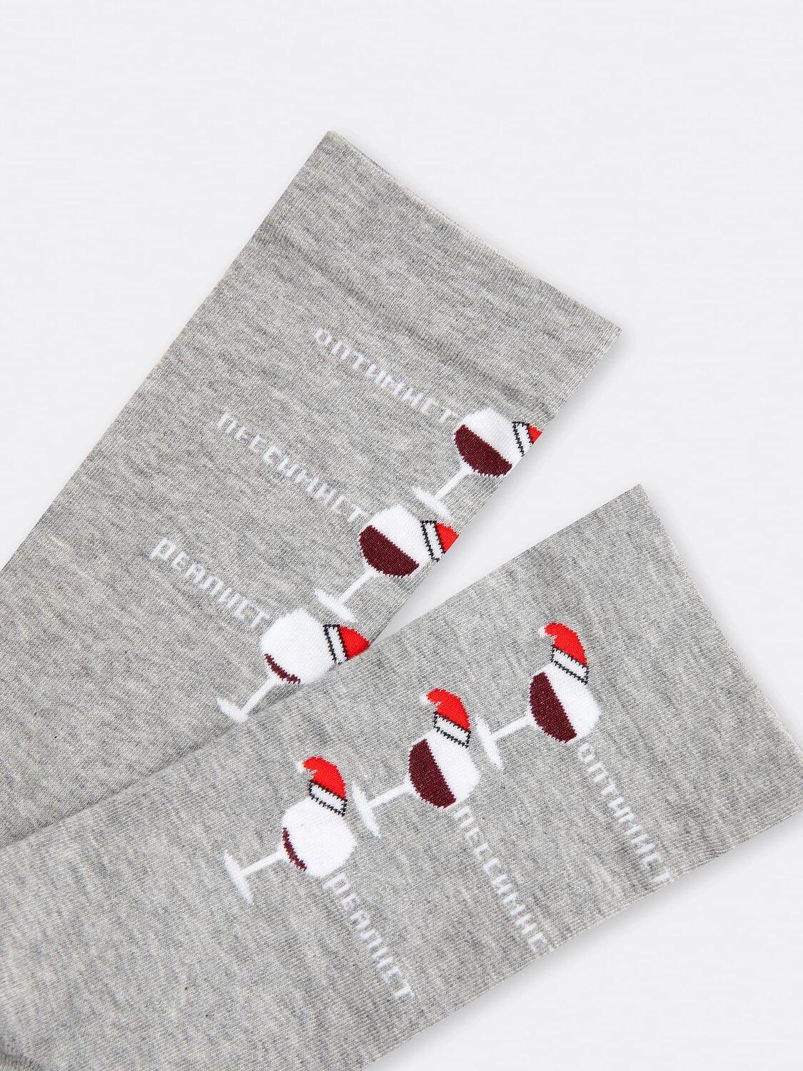 MARK FORMELLE Женские носки 404778 3008K-2185 серый меланж