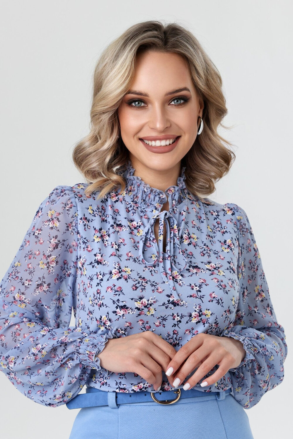 RISE Блузка 404926 7059/06 Голубой