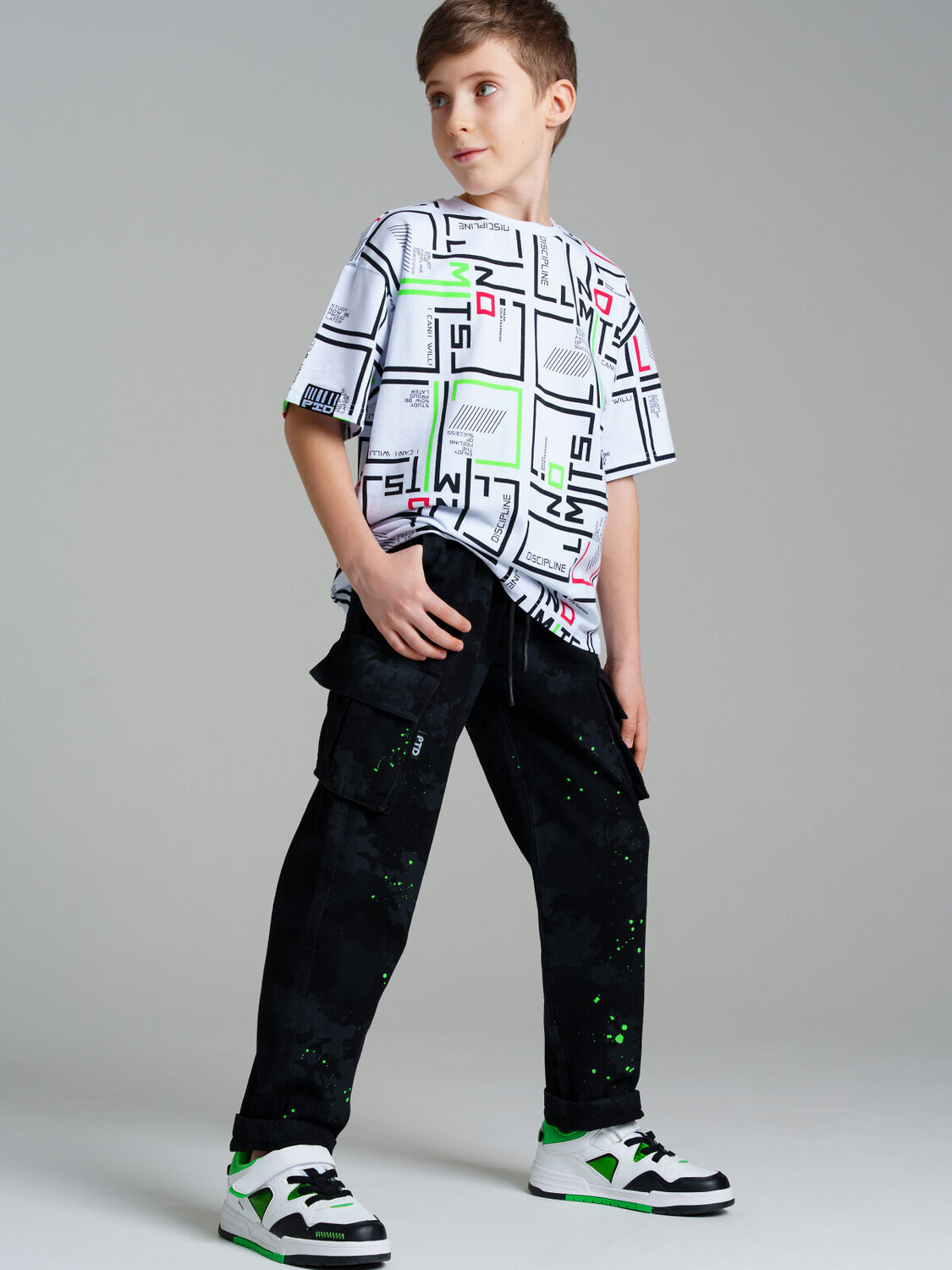 PLAYTODAY Брюки 405142 12411377 черный