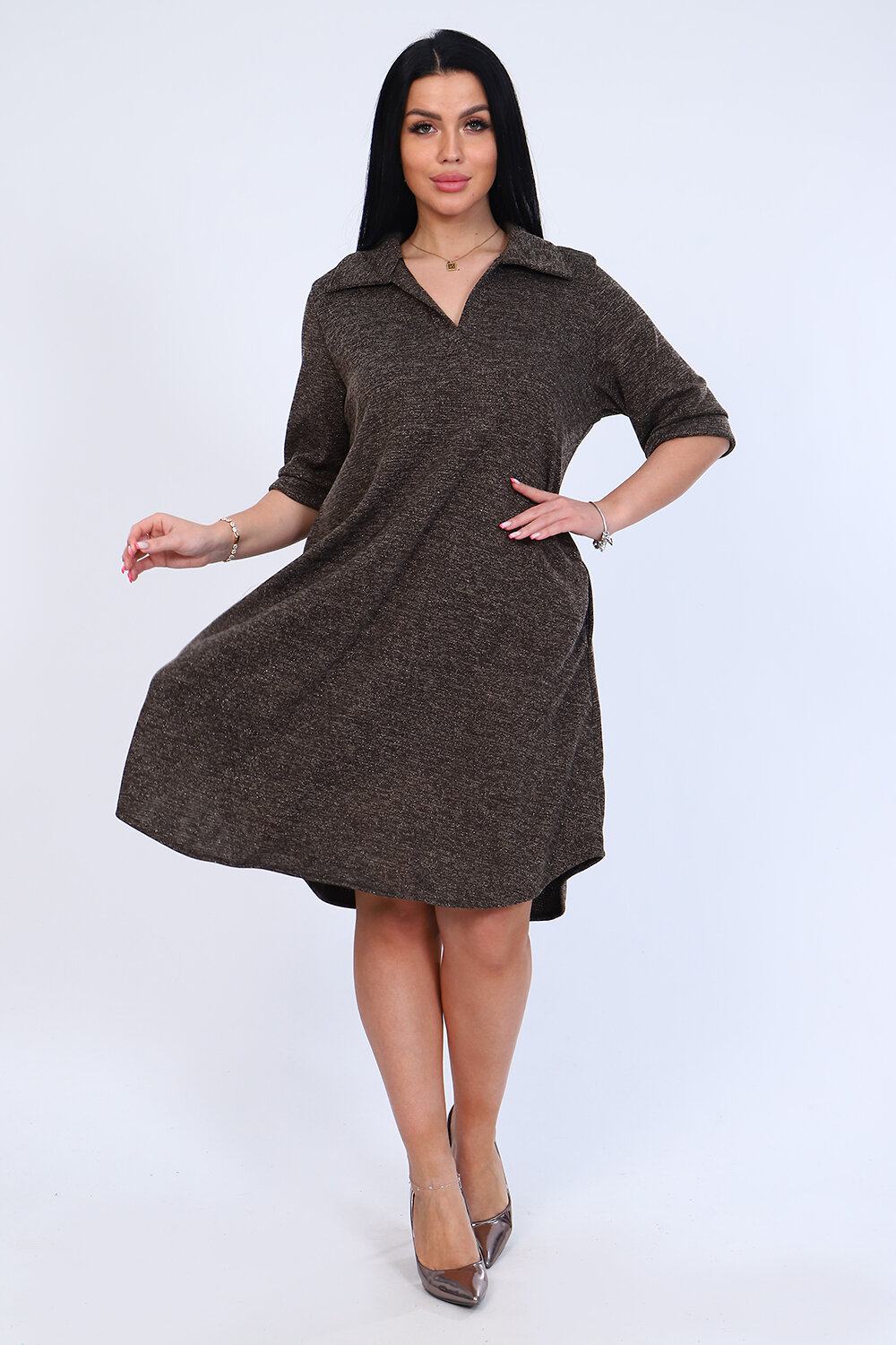 Натали Платье 405852 52266 шоколад