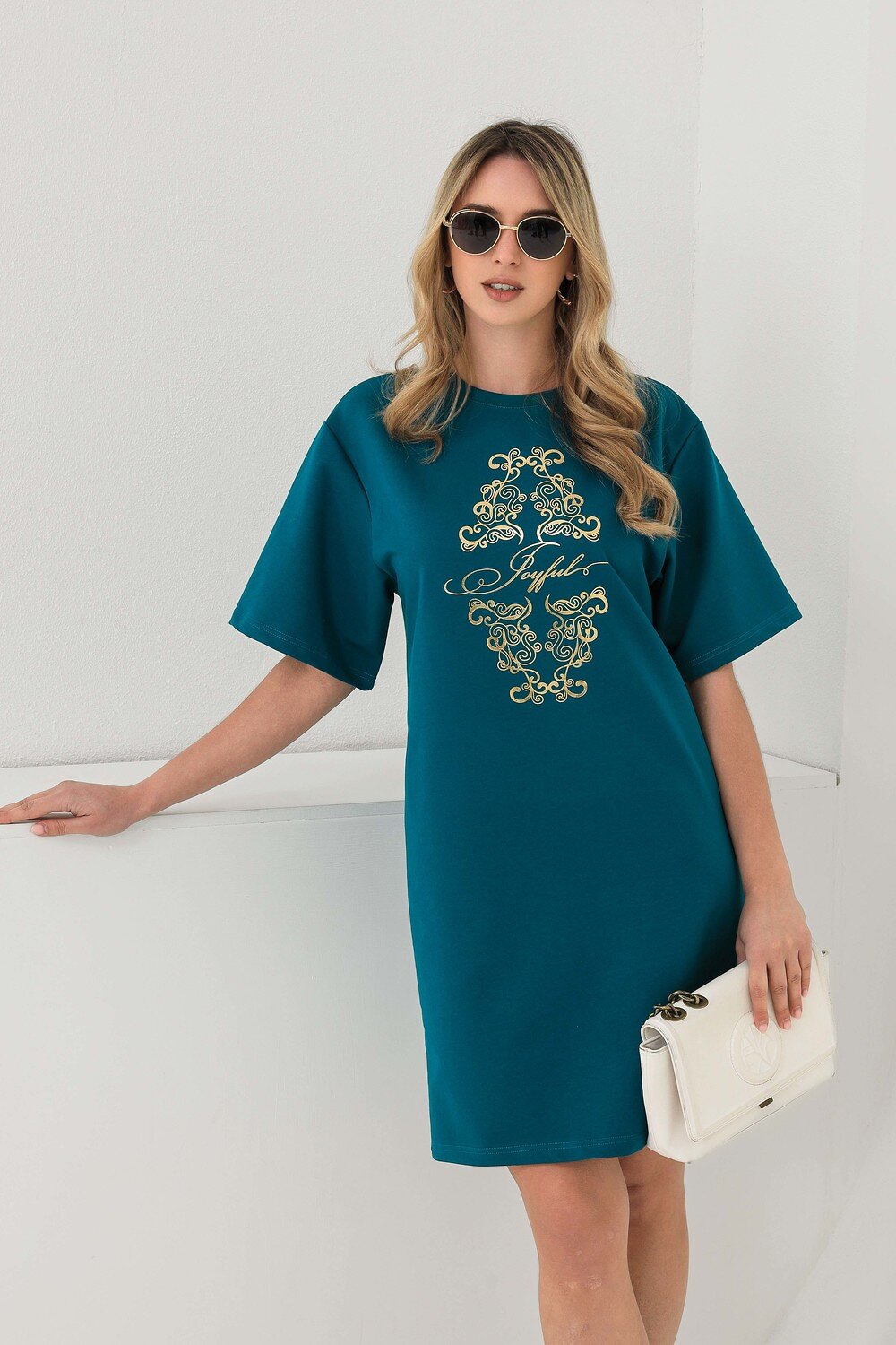 Натали Платье 405880 21577 петроль