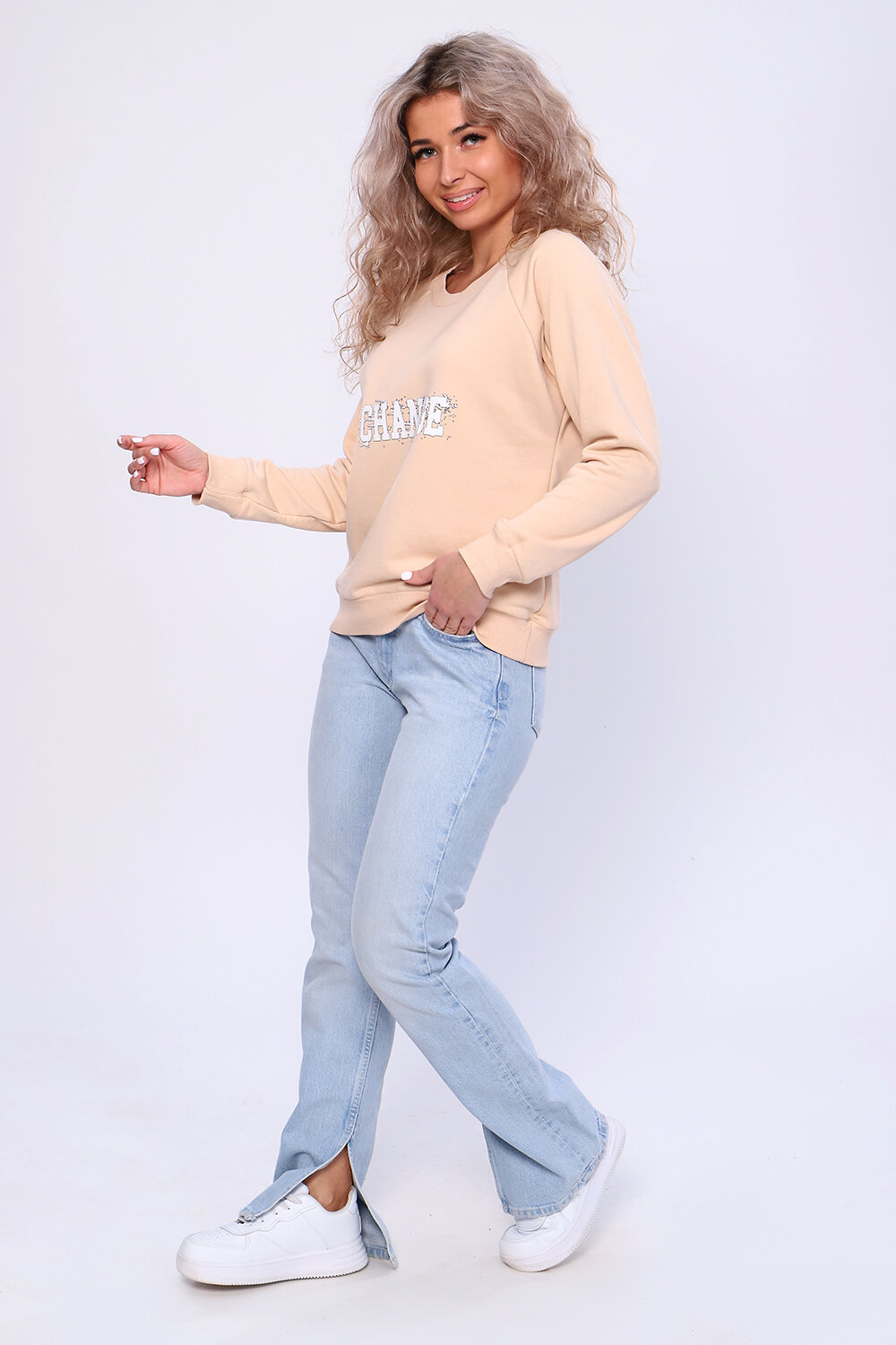 Натали Свитшот 405898 38571 бежевый