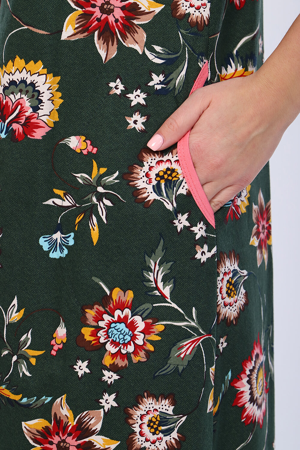 Натали Халат 405919 85006 хаки