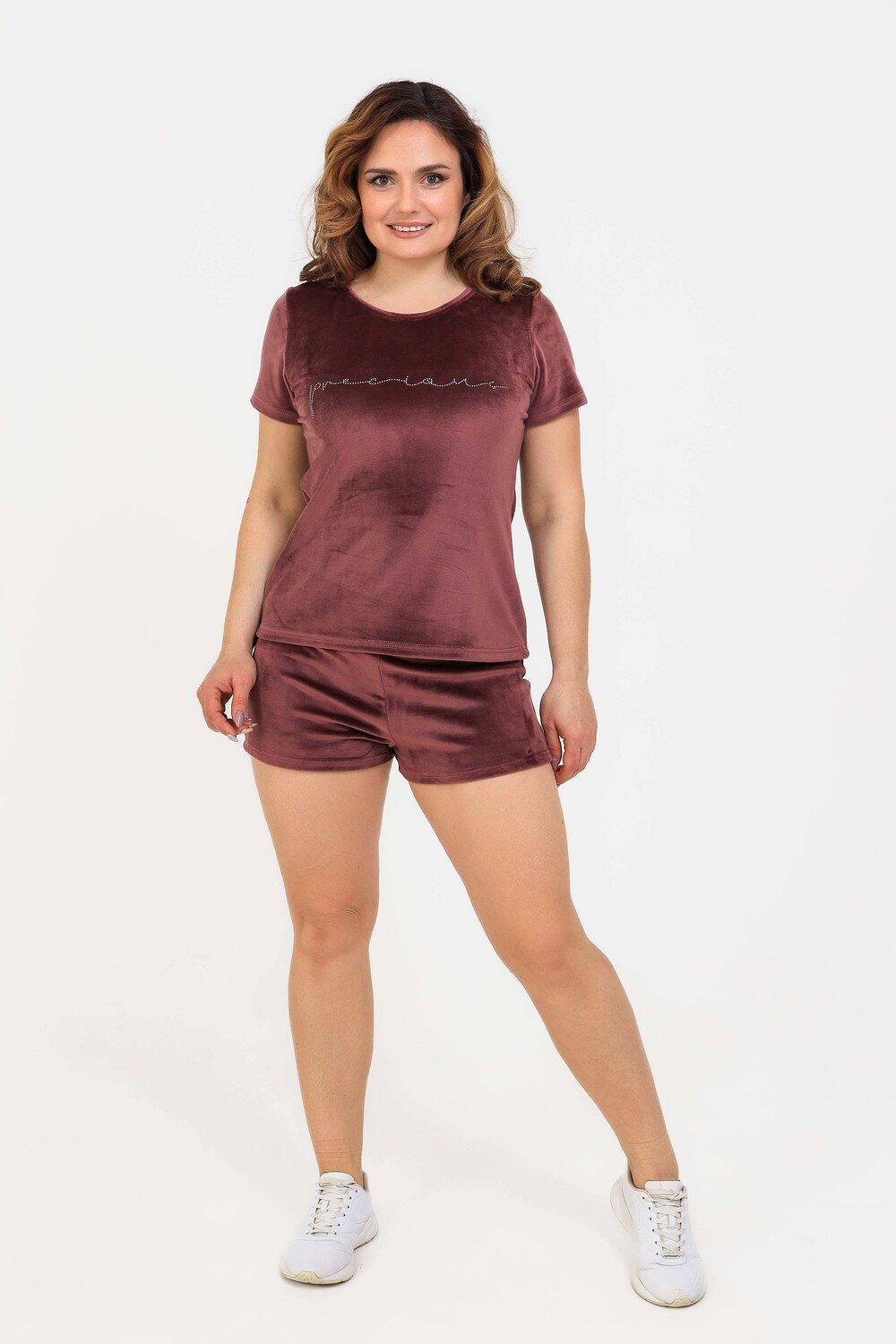 Натали Костюм 405927 50542 брусничный