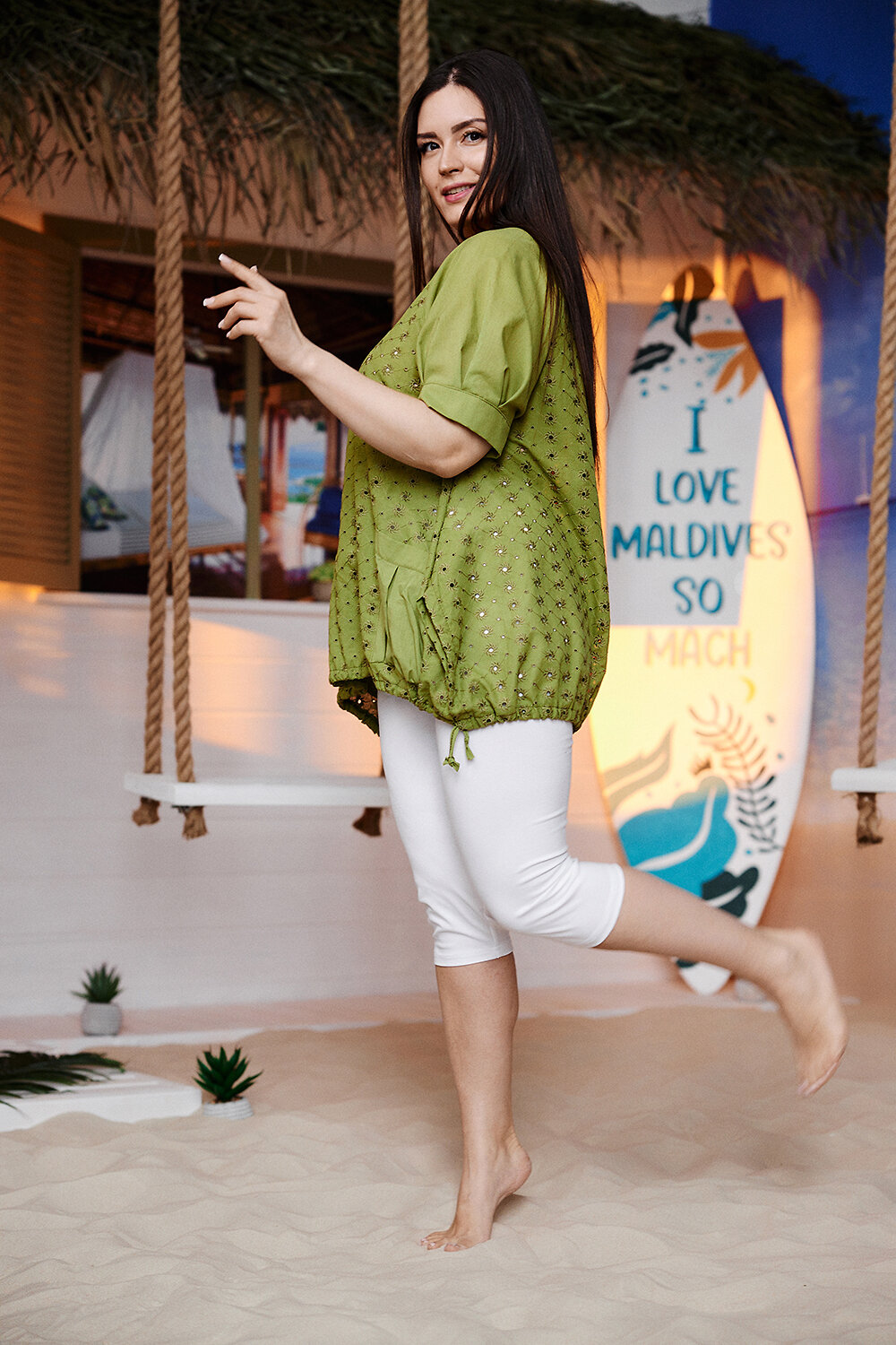 Натали Туника 405940 9180 зеленый