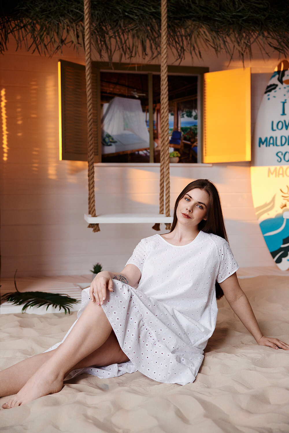 Натали Платье 405943 9179 белый