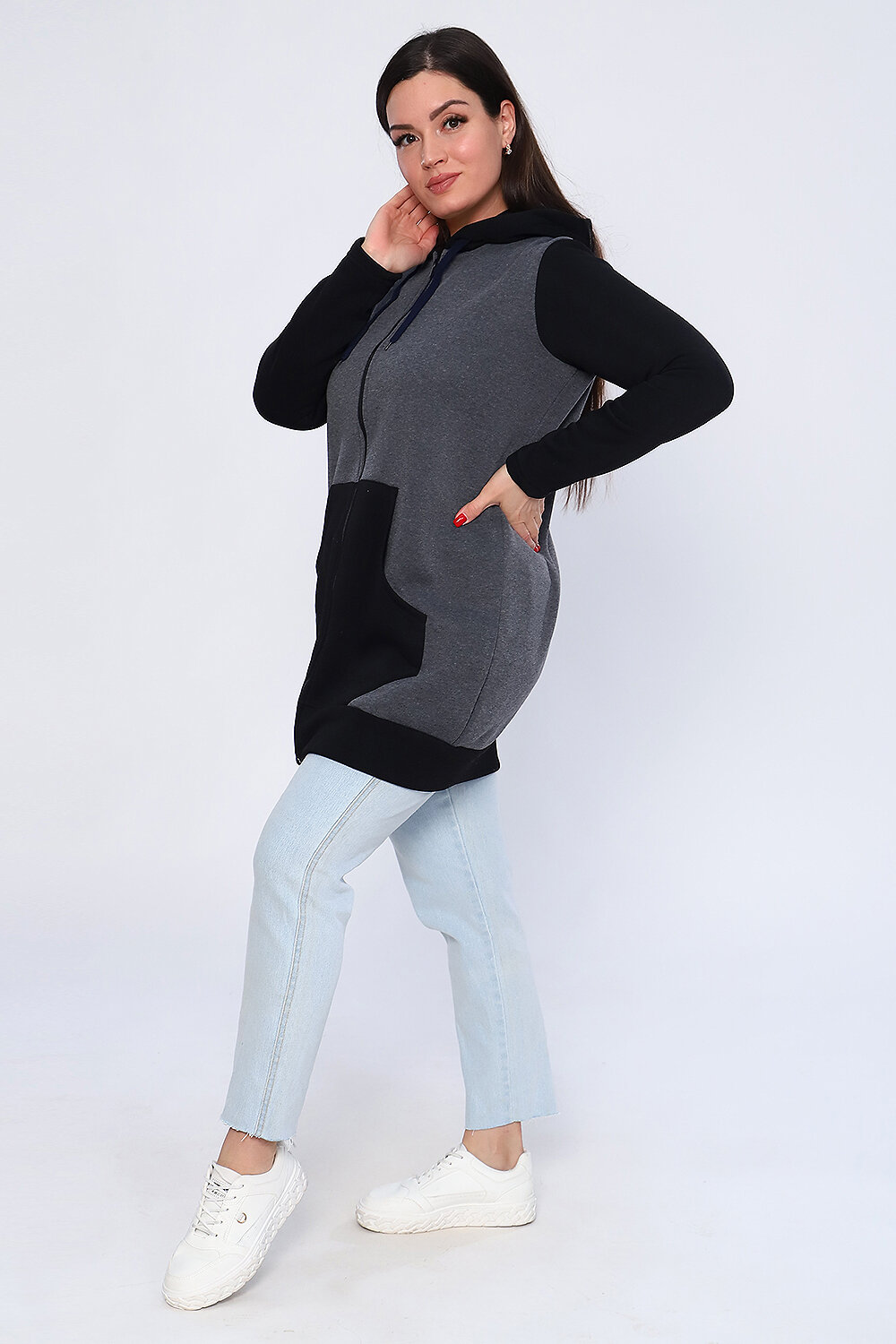 Натали Худи 405984 52244 серый