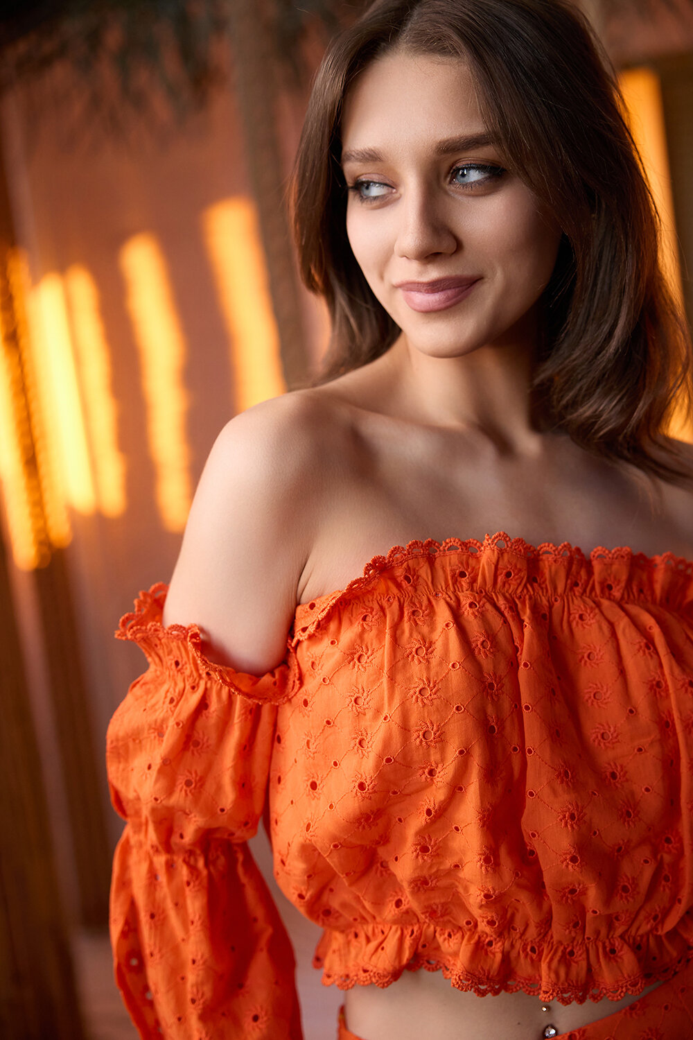 Натали Костюм 406045 67033 оранжевый