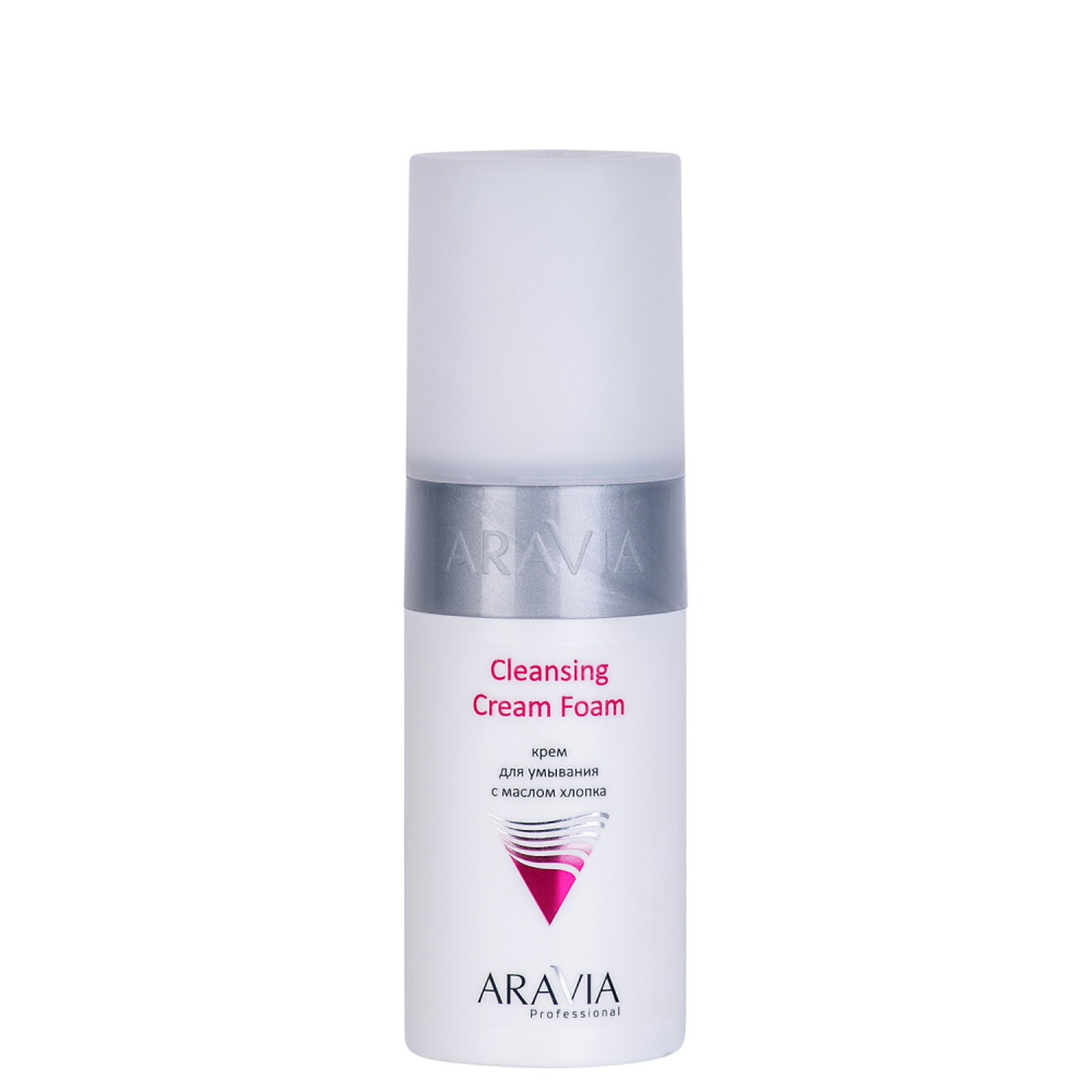 406626 Оргсбор 13% весь январь!!!!!ARAVIA Professional Крем для умывания с маслом хлопка Cleansing Cream Foam, 150 мл/12,