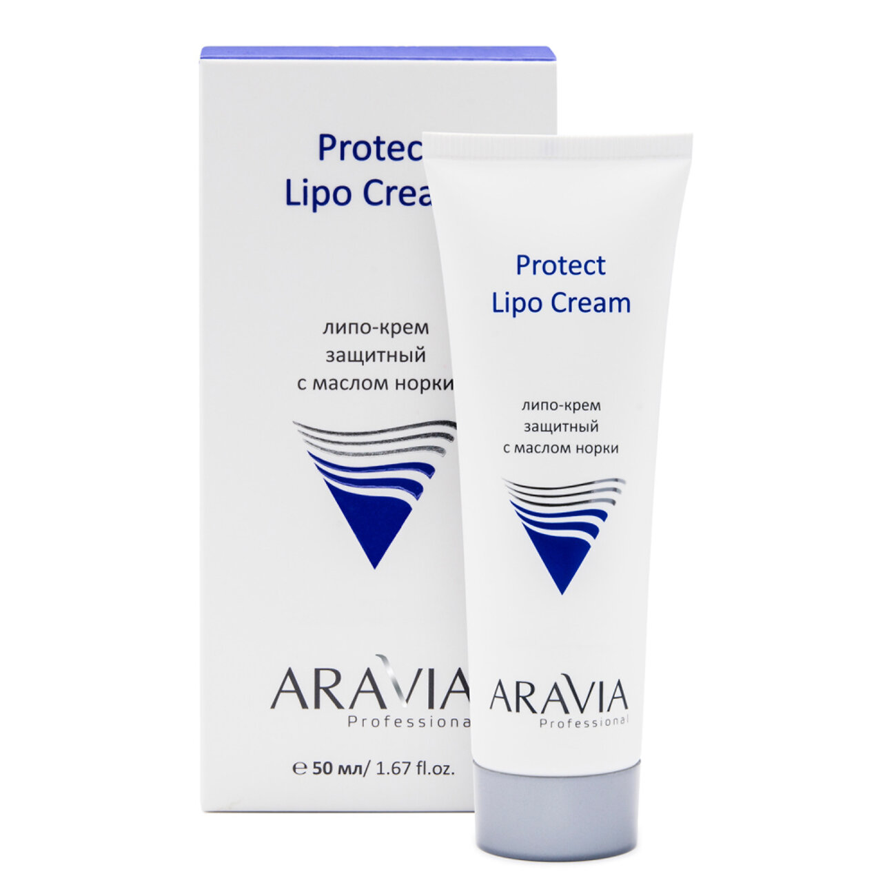 406639 Оргсбор 13% весь январь!!!!!ARAVIA Professional Липо-крем защитный с маслом норки Protect Lipo Cream, 50 мл/15,