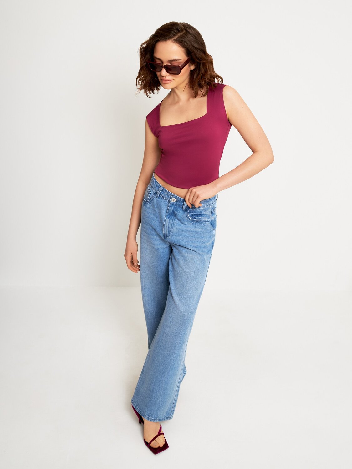 CONCEPT CLUB Топ 406793 10200140042 пыльный розовый