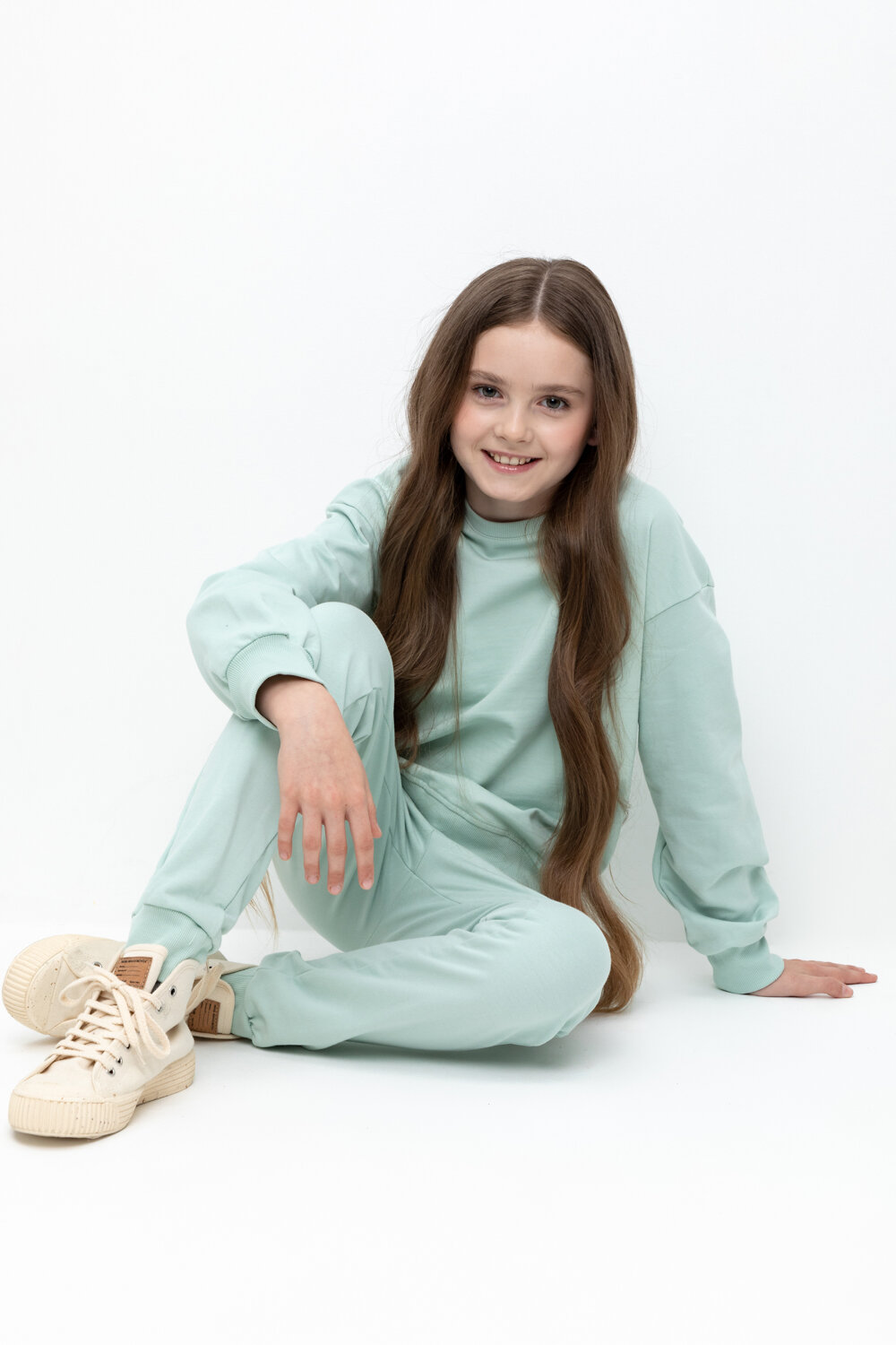 CROCKID Брюки 406838 К 400542-1 голубая дымка