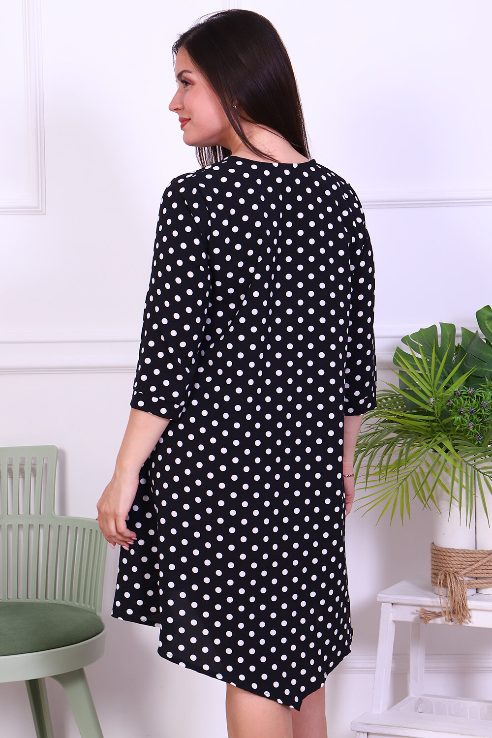 Натали Платье 407337 52191 черно-белый