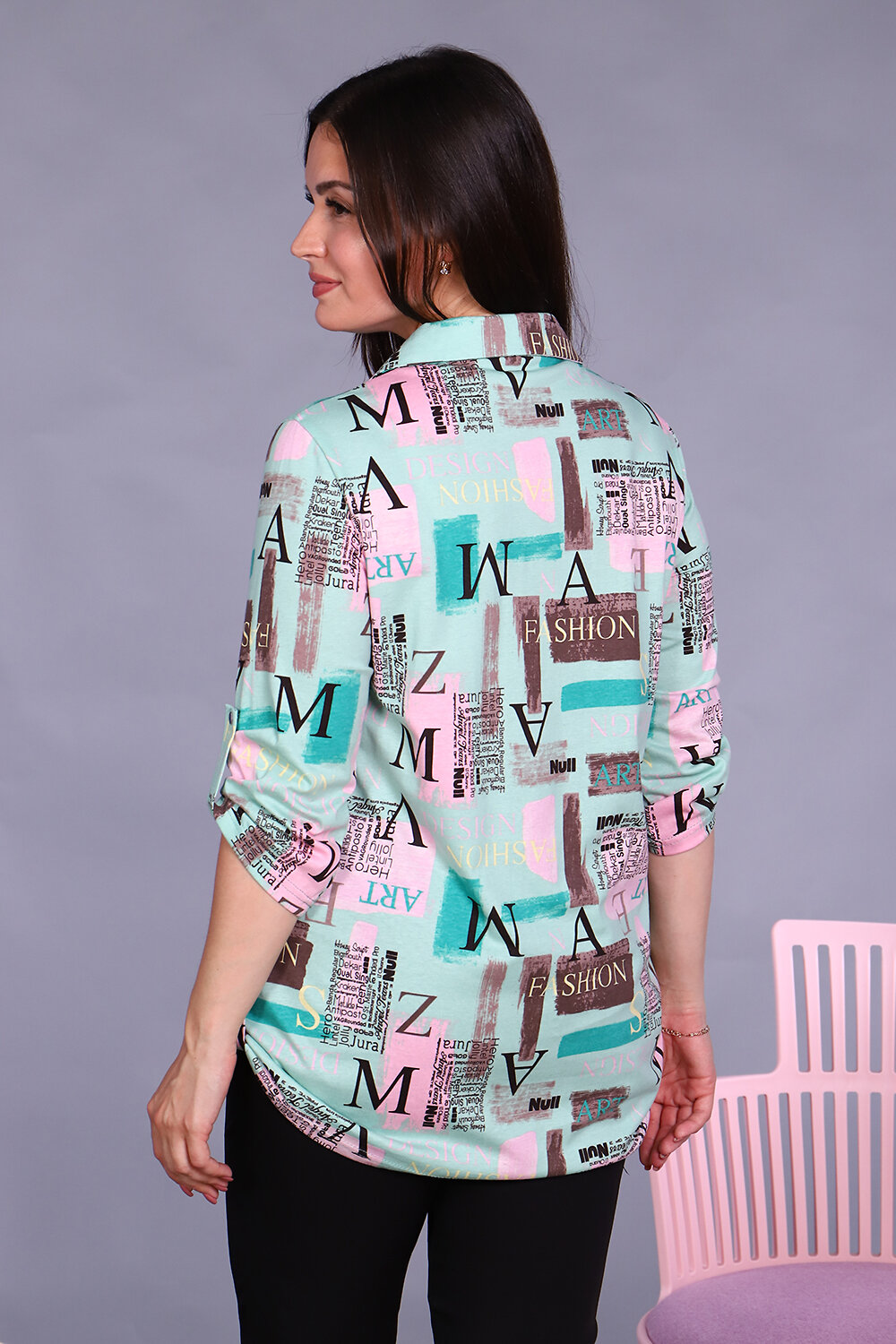 Натали Туника 407357 36568 зеленый