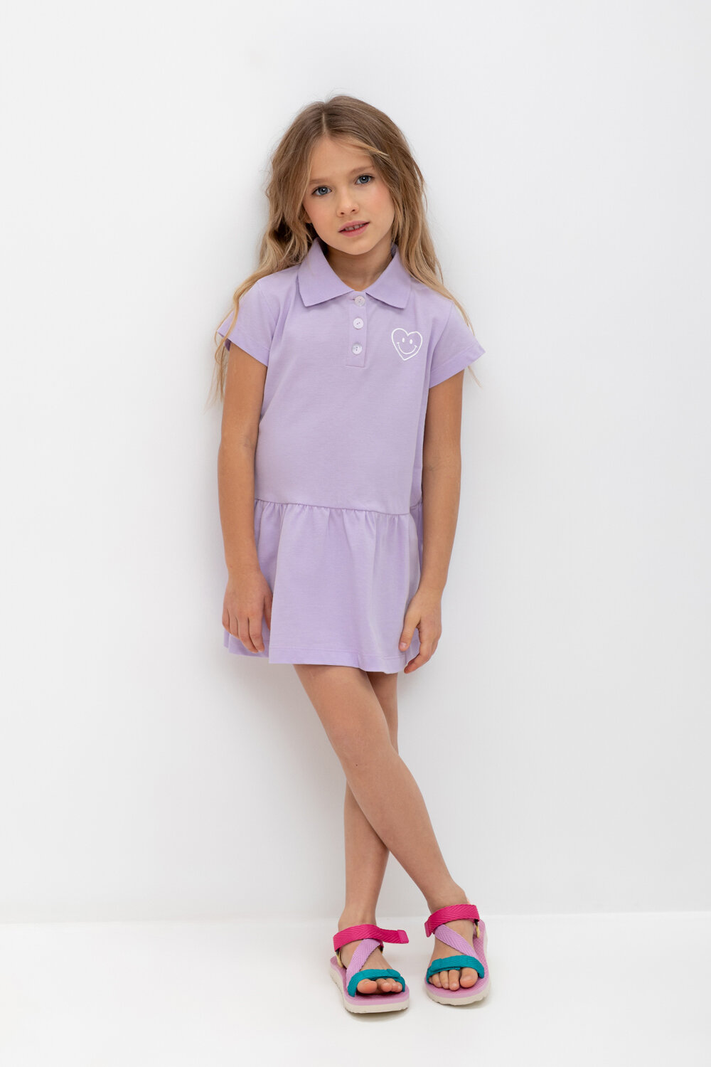 CROCKID Платье 407403 КР 5865 пастельно-лиловый