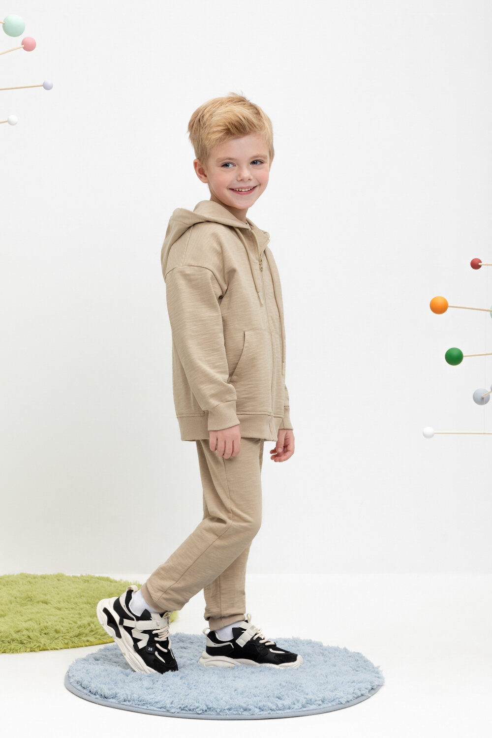 CROCKID Брюки 407410 КР 400626 темно-бежевый