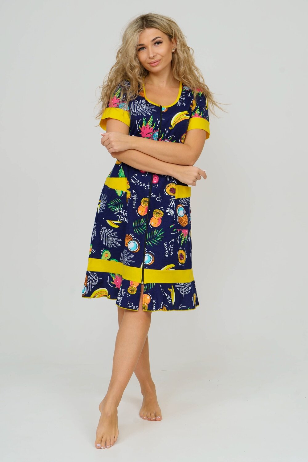 Натали Халат 407829 36584 тропики