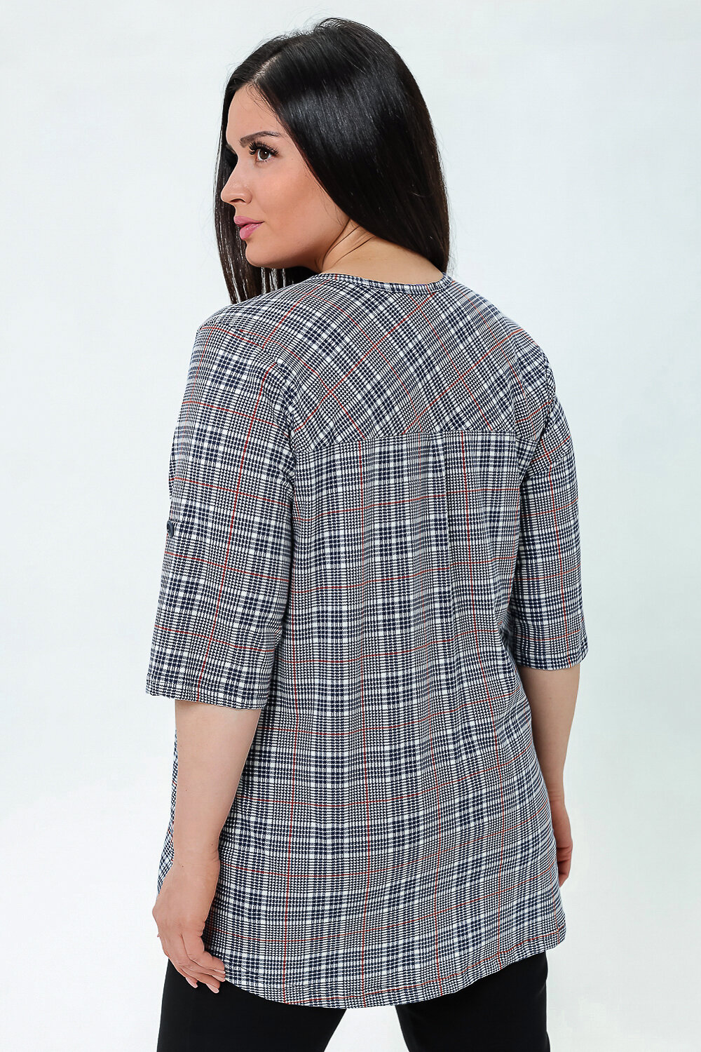 Натали Туника 407848 21552 серая клетка