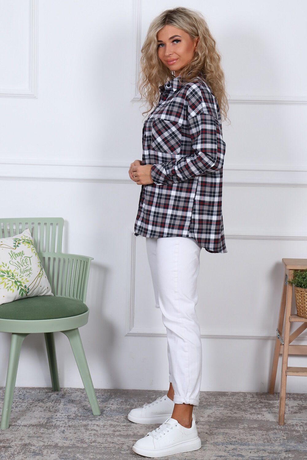 Натали Туника 407858 57045 черно-красный