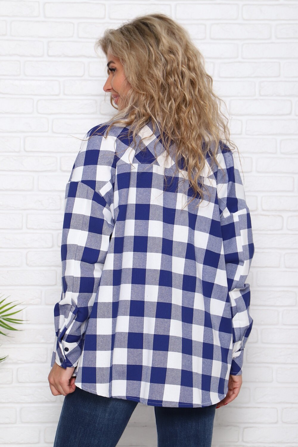 Натали Туника 407860 57045 сине-белый