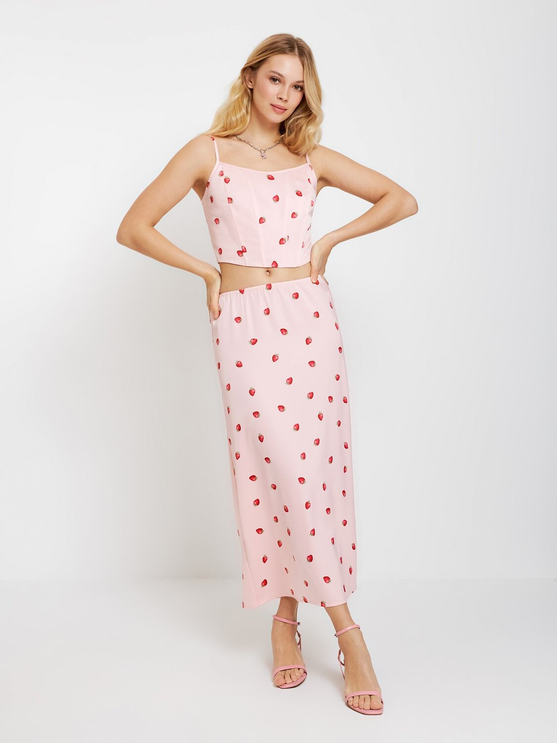 CONCEPT CLUB Юбка 413124 10200180574 розовый принт