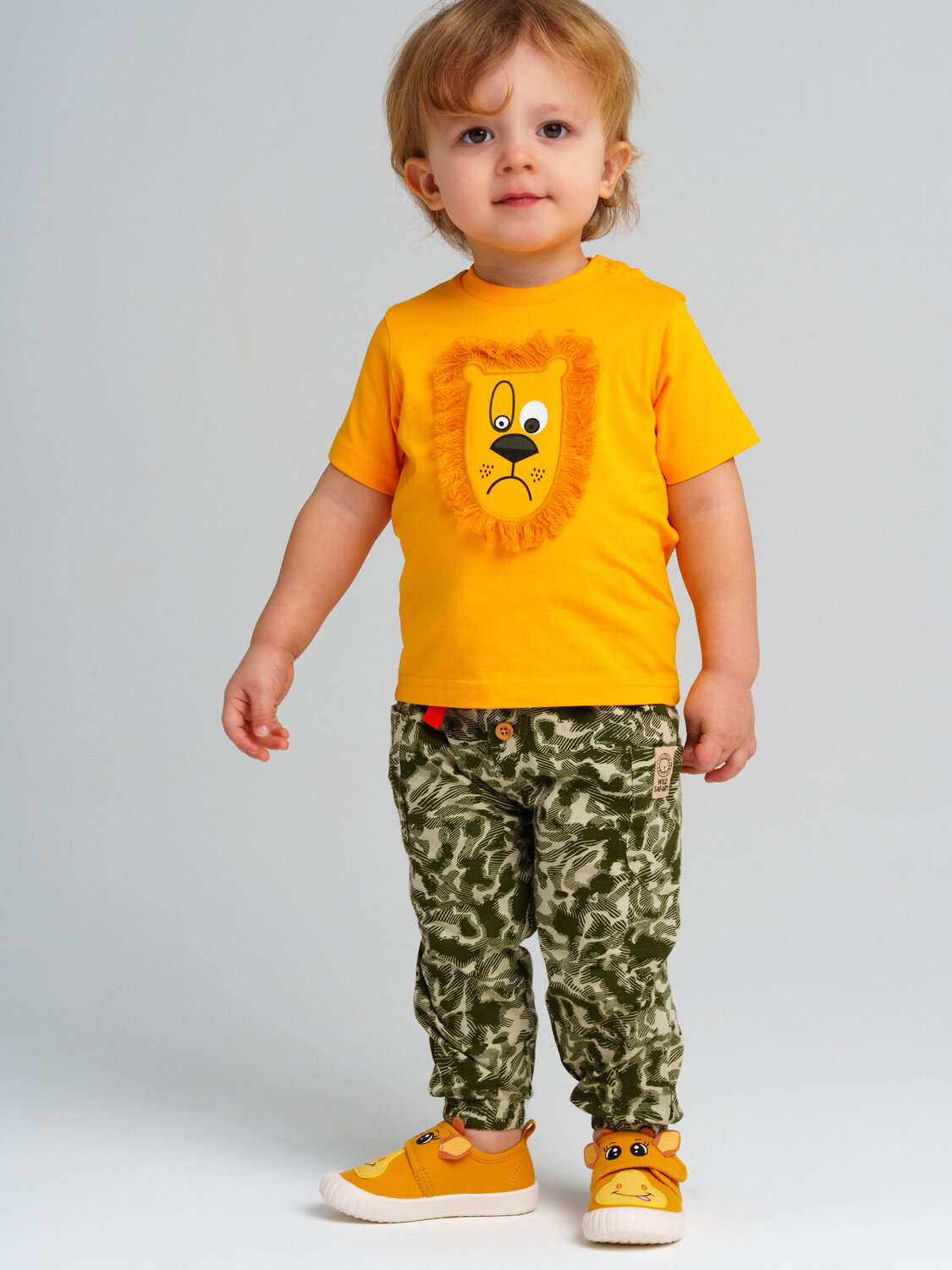 PLAYTODAY Фуфайка 414066 12419132 жёлтый