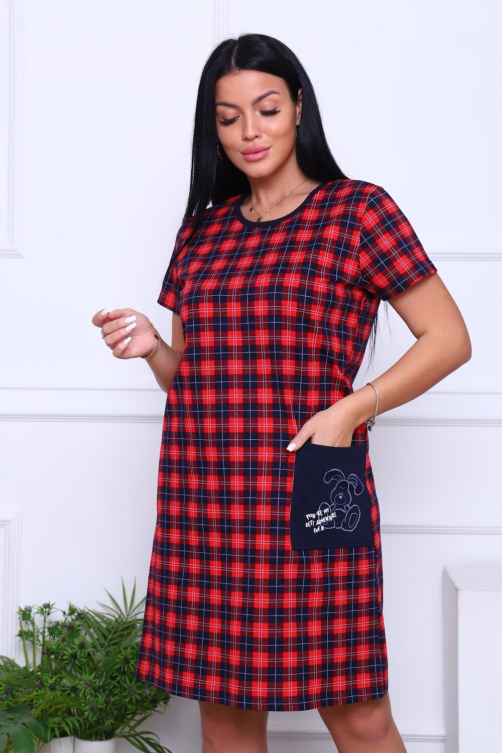 Натали Туника 415385 57054 темно-синий