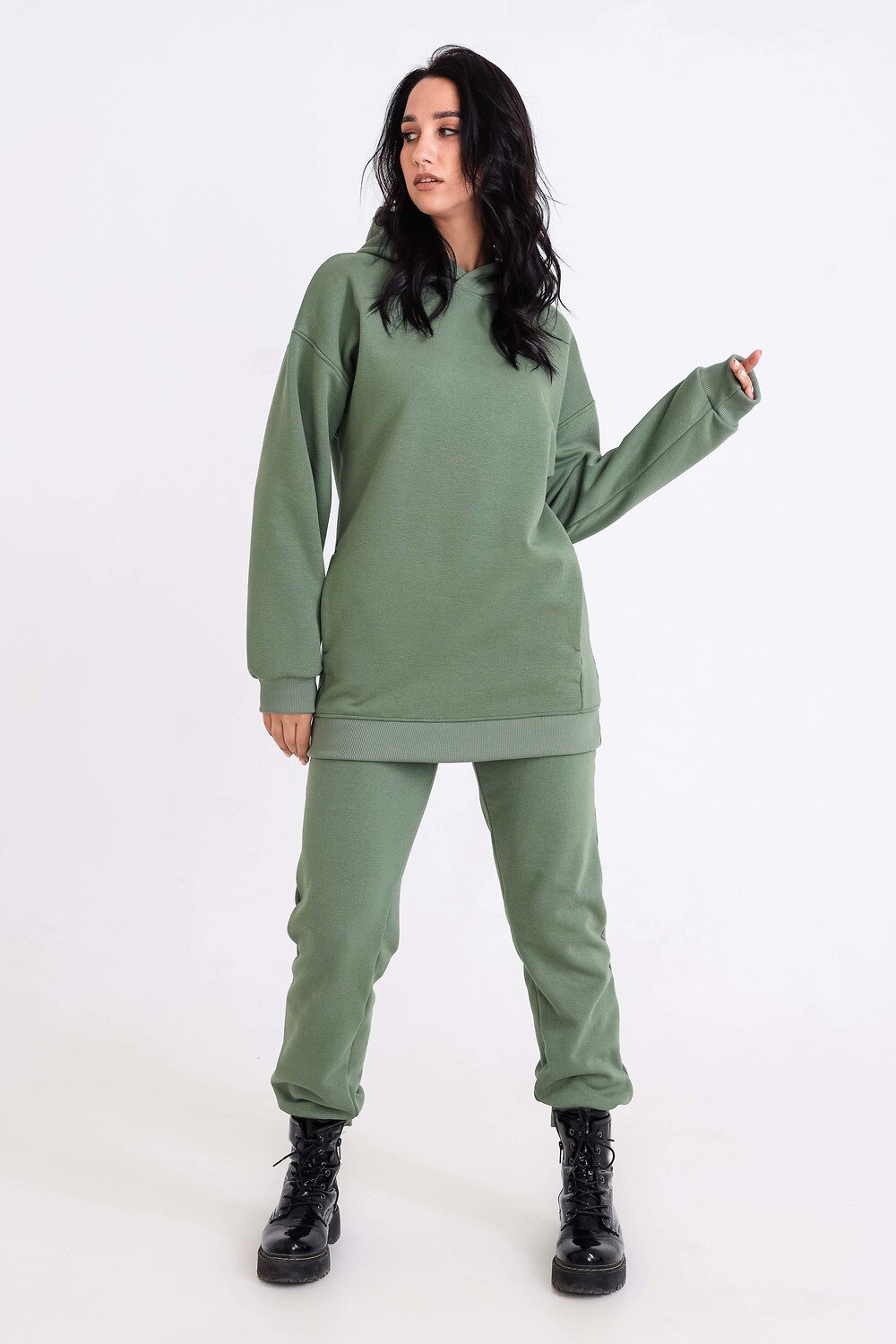 Натали Худи 415396 21562 оливковый