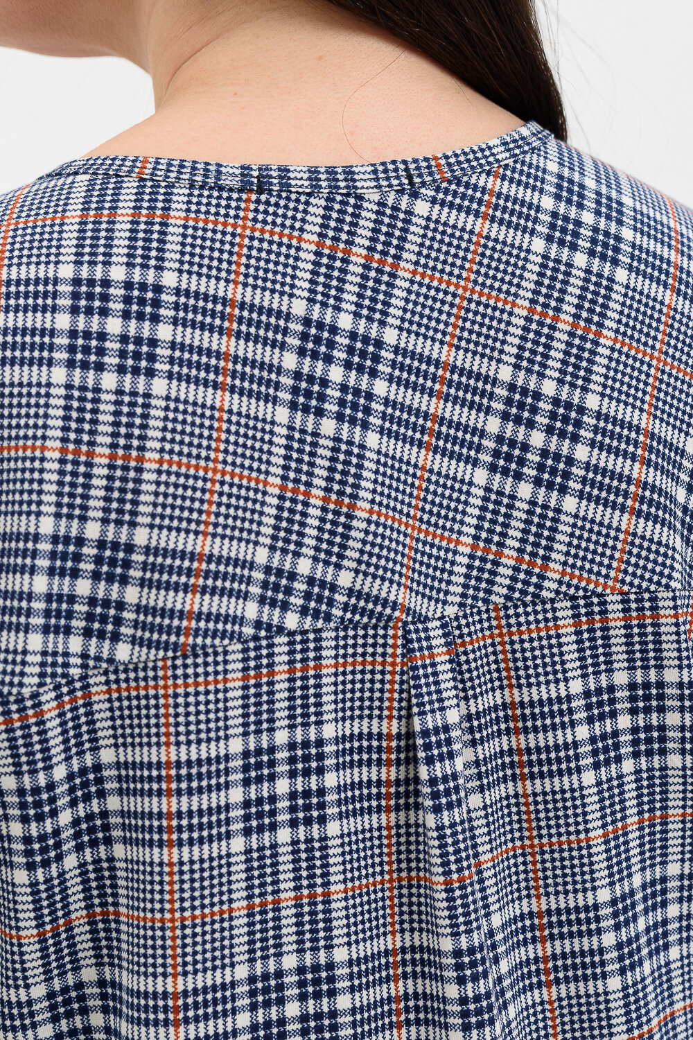 Натали Платье 415465 21559 серая клетка