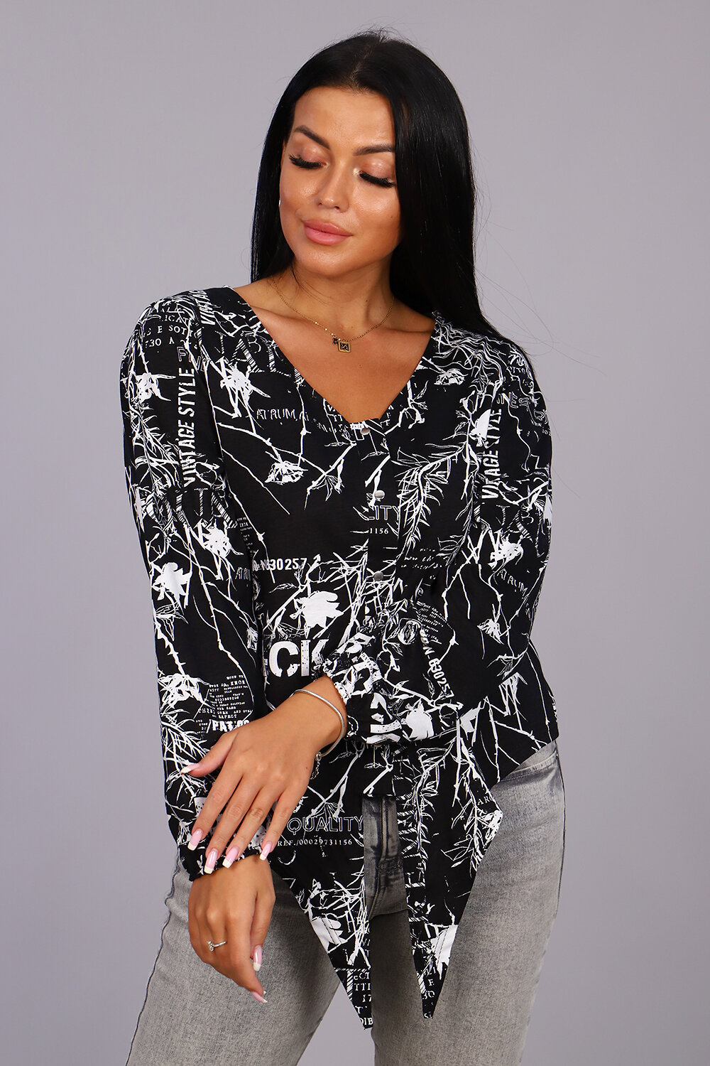 Натали Туника 415490 36567 черный