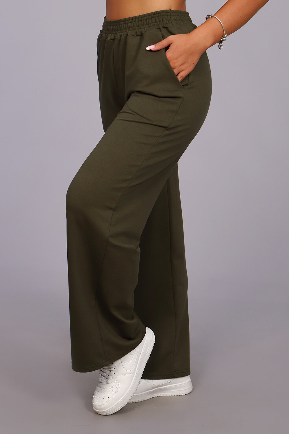 Натали Брюки 415518 36563 хаки