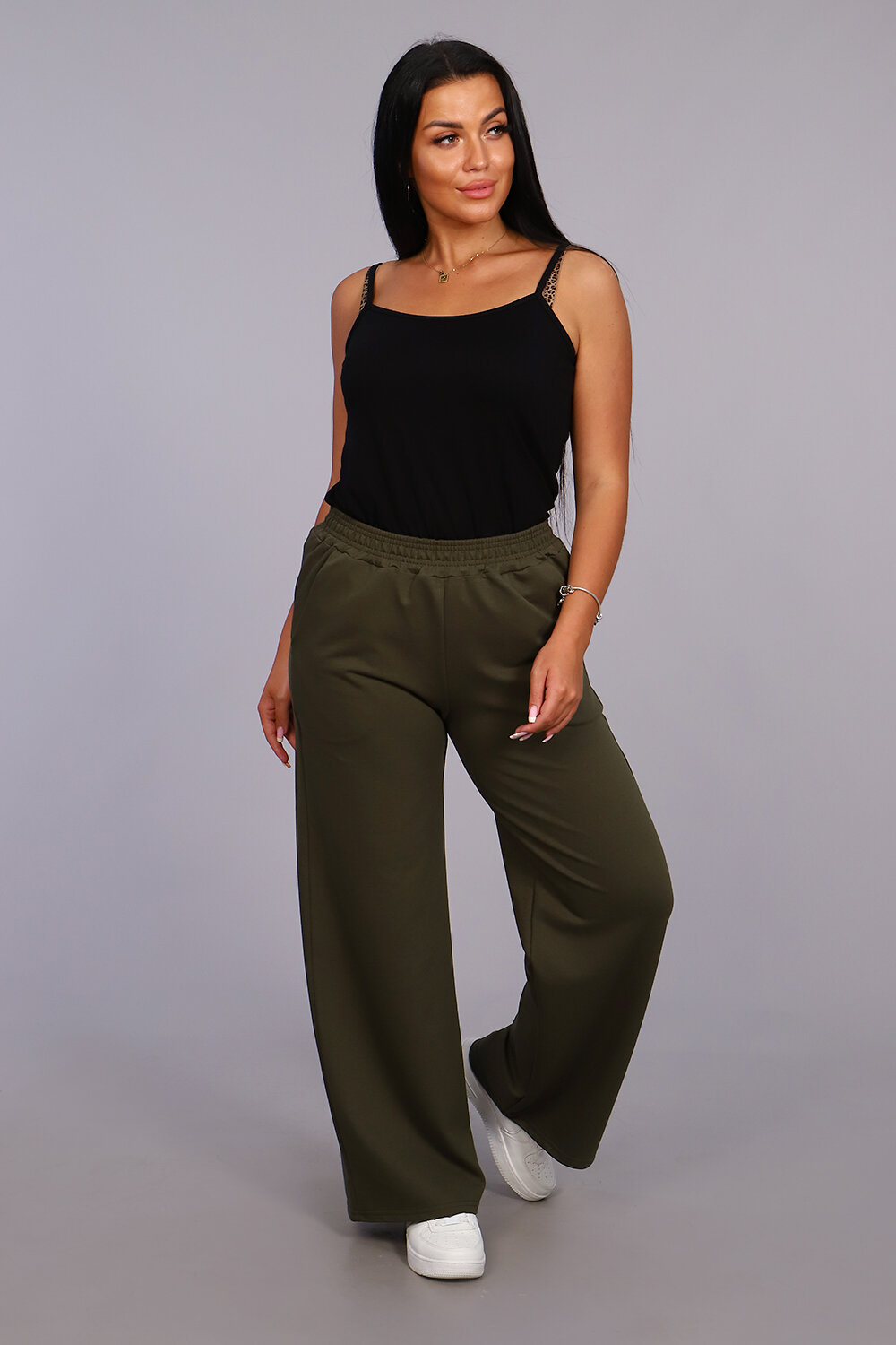 Натали Брюки 415518 36563 хаки