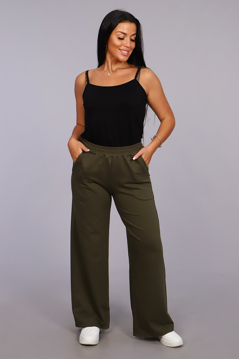 Натали Брюки 415518 36563 хаки