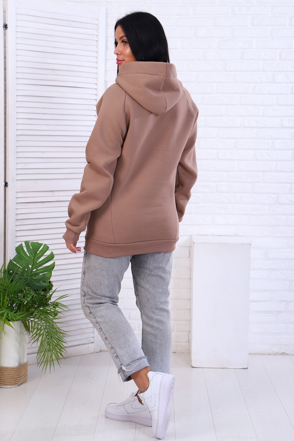Натали Толстовка 415544 57042 кофейный