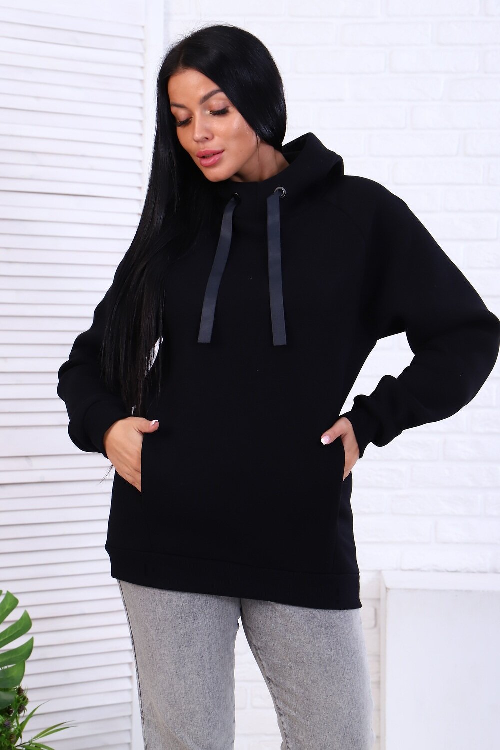 Натали Толстовка 415546 57042 черный