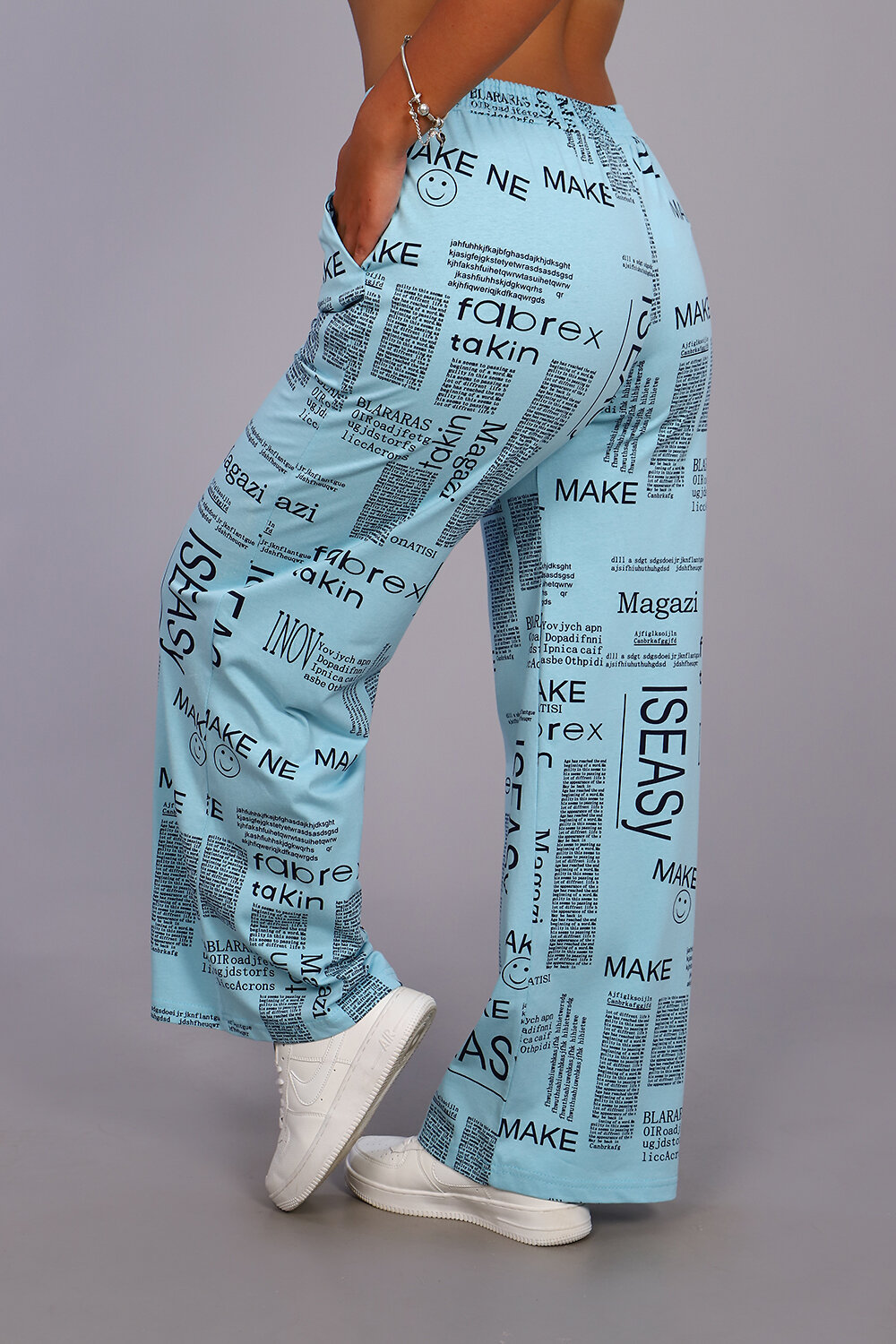 Натали Брюки 415558 36562 голубой